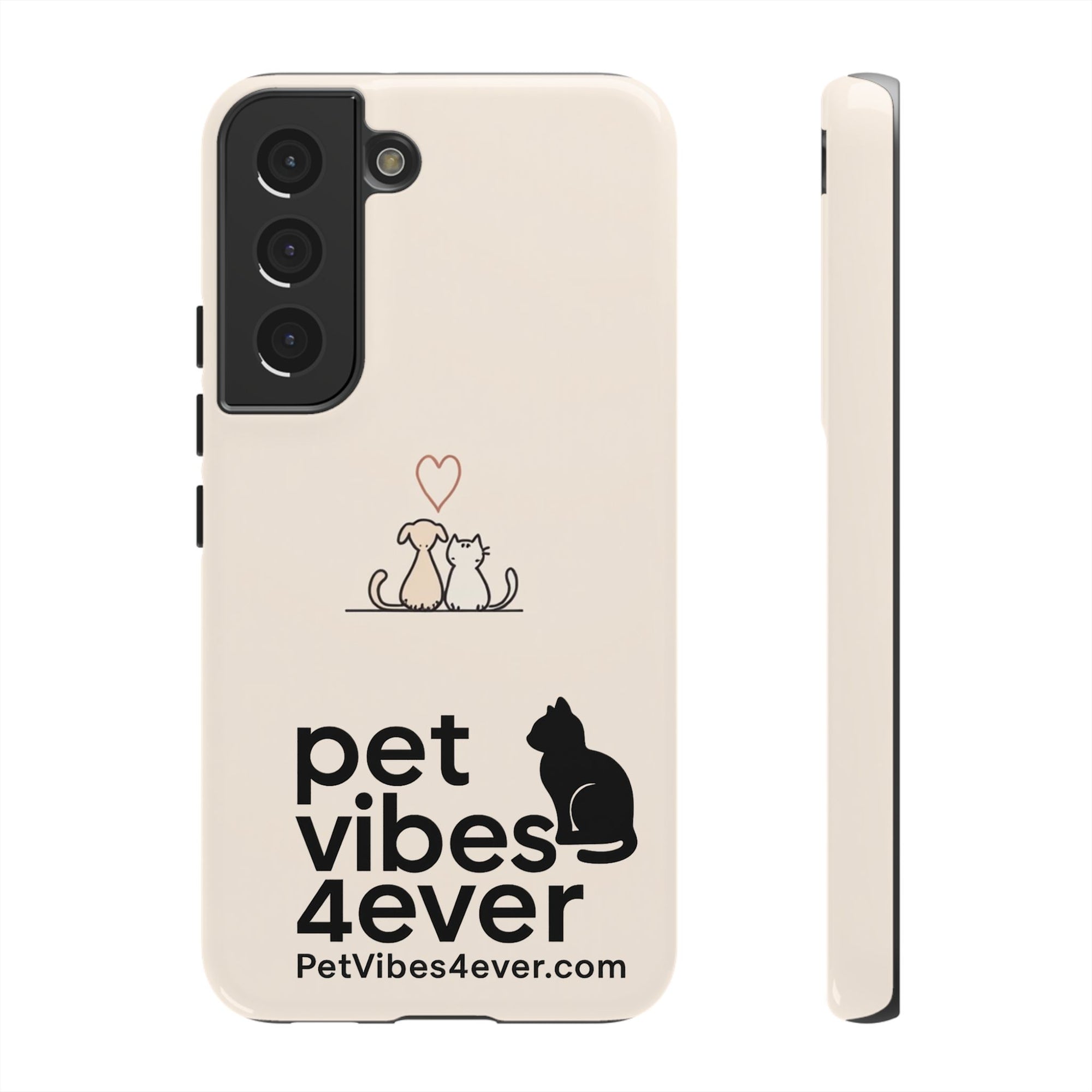 Cute Cat Phone Case - Pet Lovers Gift, Tough Cases, Customizable, Animal Lover, Cat Mom/Dad, Funny Cat Merchandise