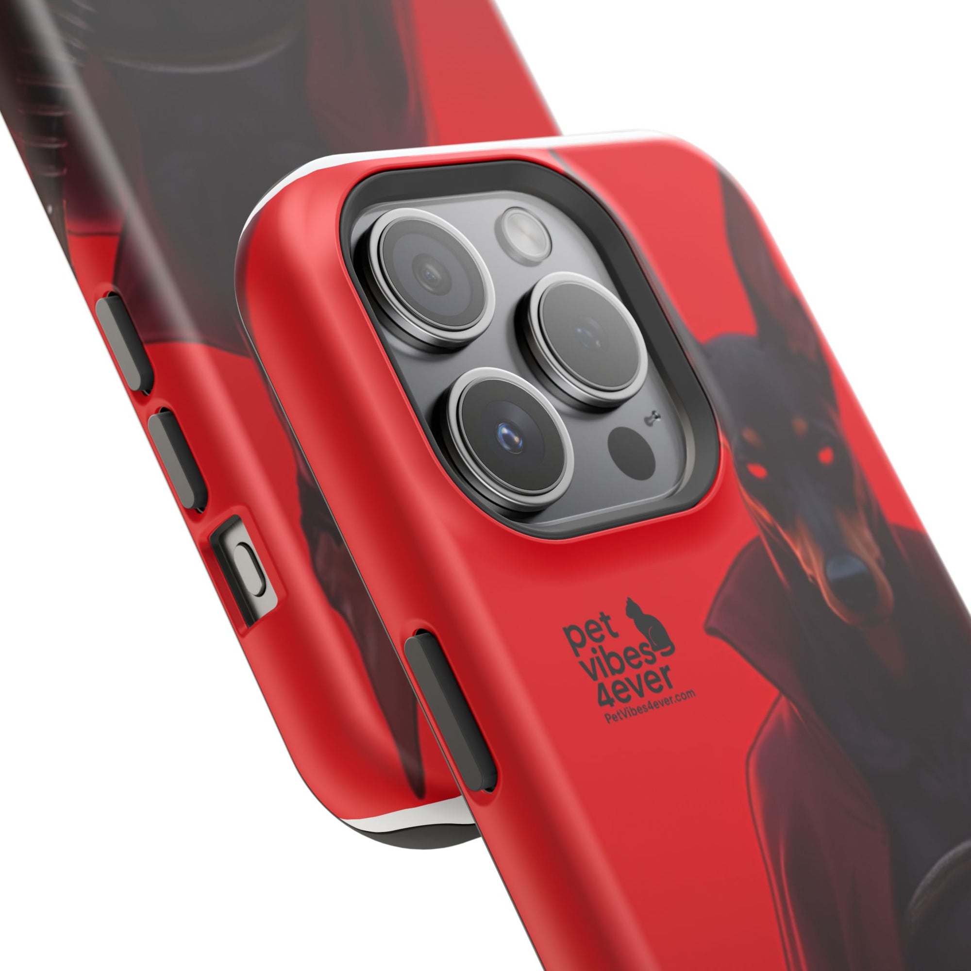 Impact-Resistant Phone Cases with Bold Dog Design, Durable Silicone, Gifts for Dog Lovers, Unique Cell Phone Accessories, Pet-Themed Gifts