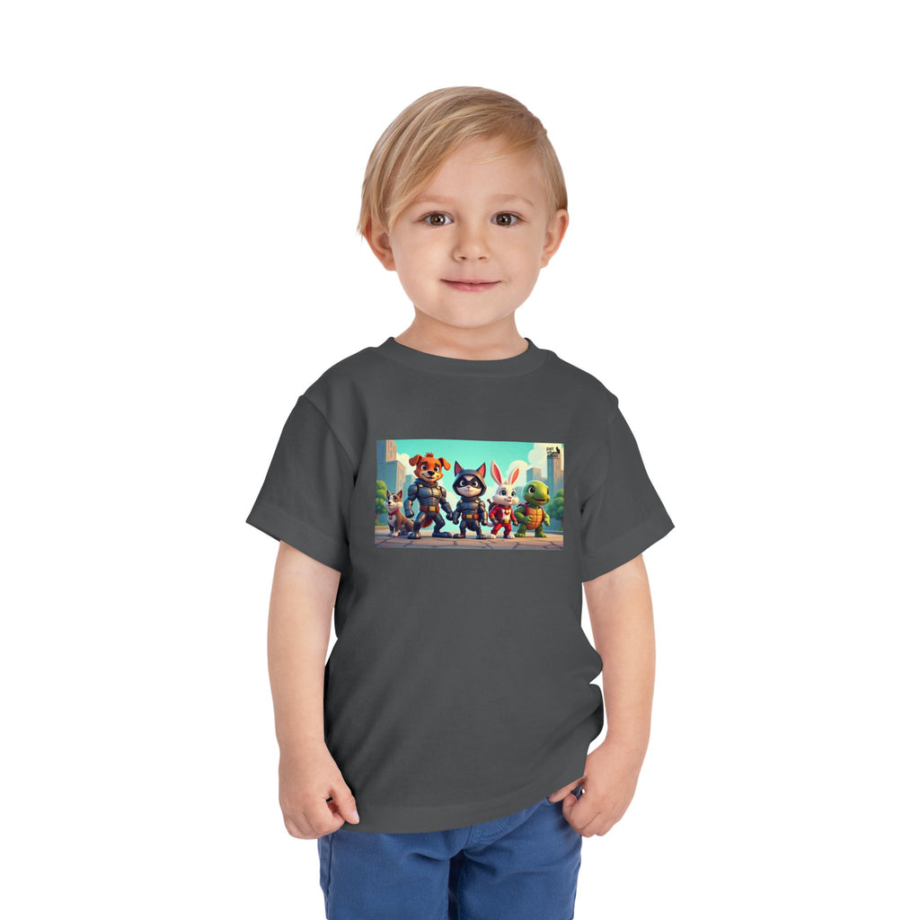 Adventurous Toddler Tee with Fun Characters | Perfect for Playdates, Birthdays, and Everyday Fun, Kids' T-Shirt, Cartoon Tee, Playful [...]