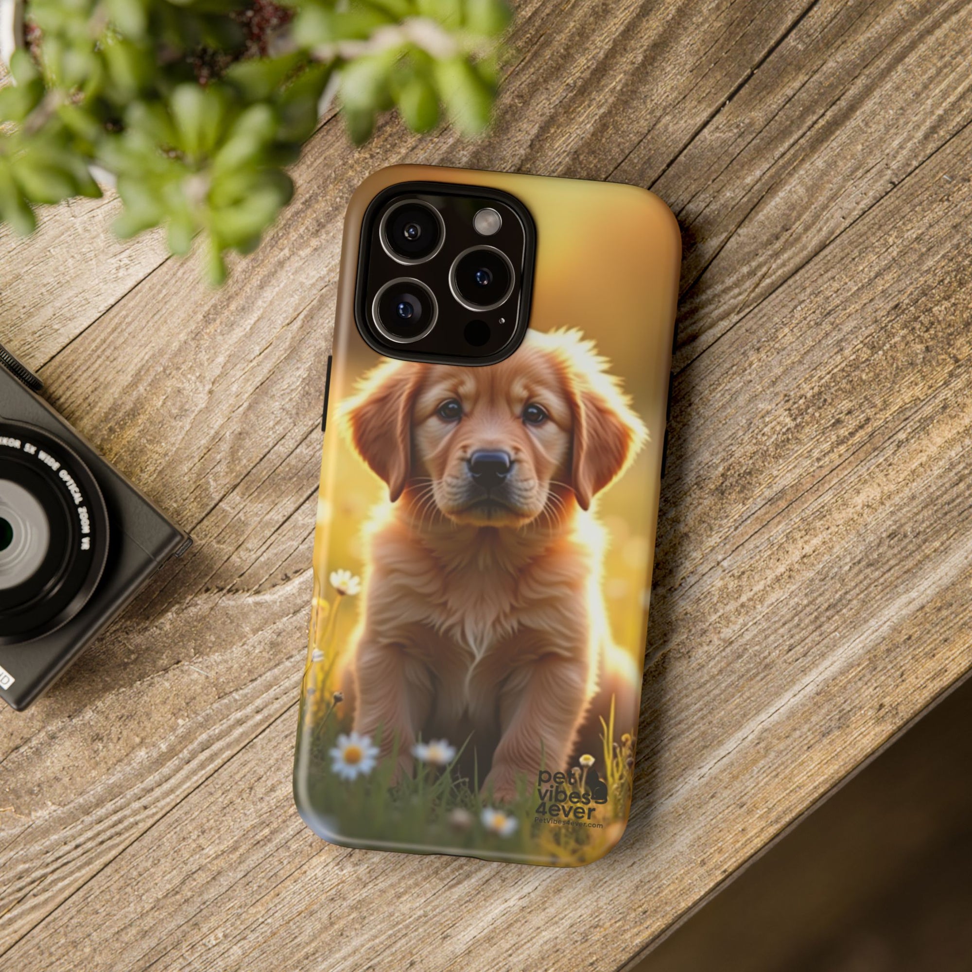 Golden Retriever Phone Case, Cute Dog Phone Cover, Pet Lover Gift, Tough Phone Cases, Puppy Design Mobile Protector