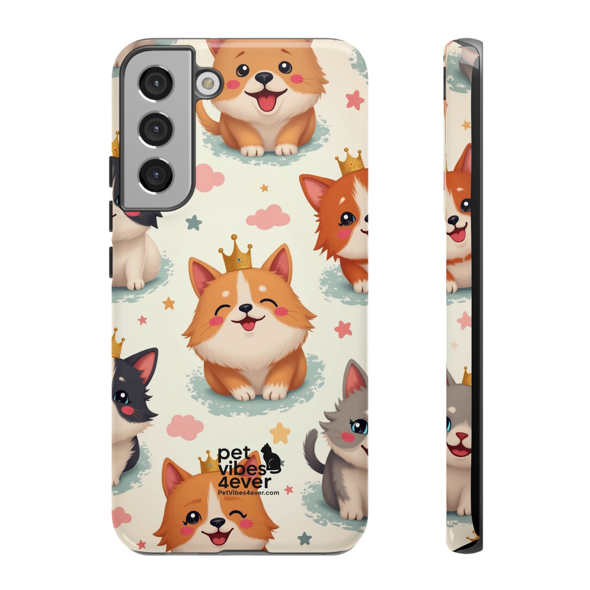 Cute Pet Phone Case, Animal Lover Gift, Dog Cat Lover Accessory, Phone Cover for Pet Parents, Birthday Gift for Pet Owners
