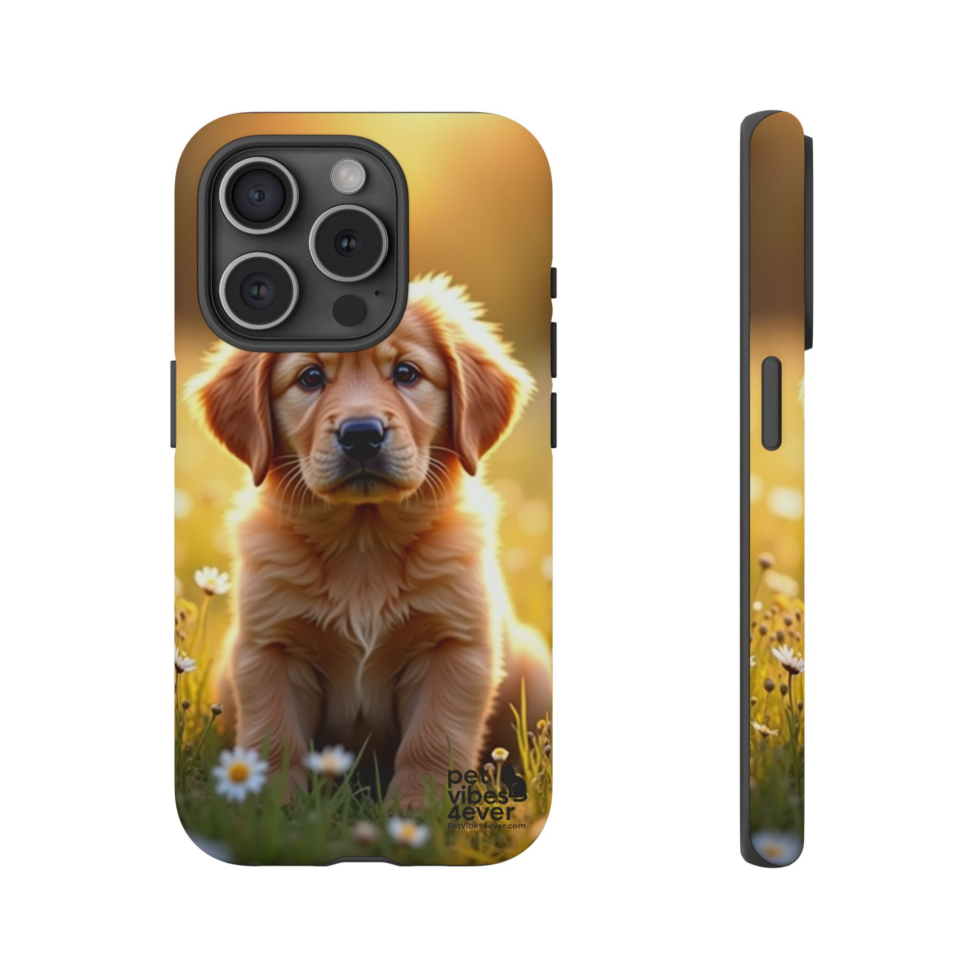 Golden Retriever Phone Case, Cute Dog Phone Cover, Pet Lover Gift, Tough Phone Cases, Puppy Design Mobile Protector