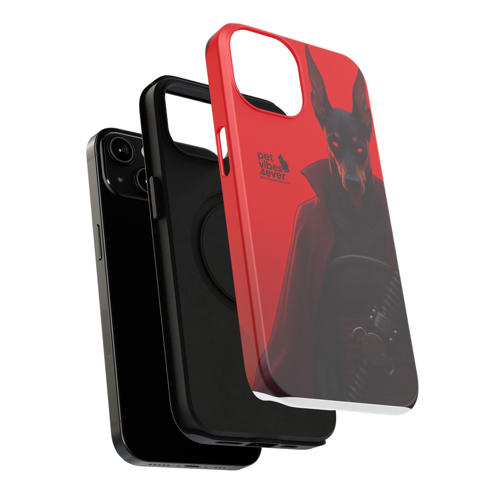 Impact-Resistant Phone Cases with Bold Dog Design, Durable Silicone, Gifts for Dog Lovers, Unique Cell Phone Accessories, Pet-Themed Gifts