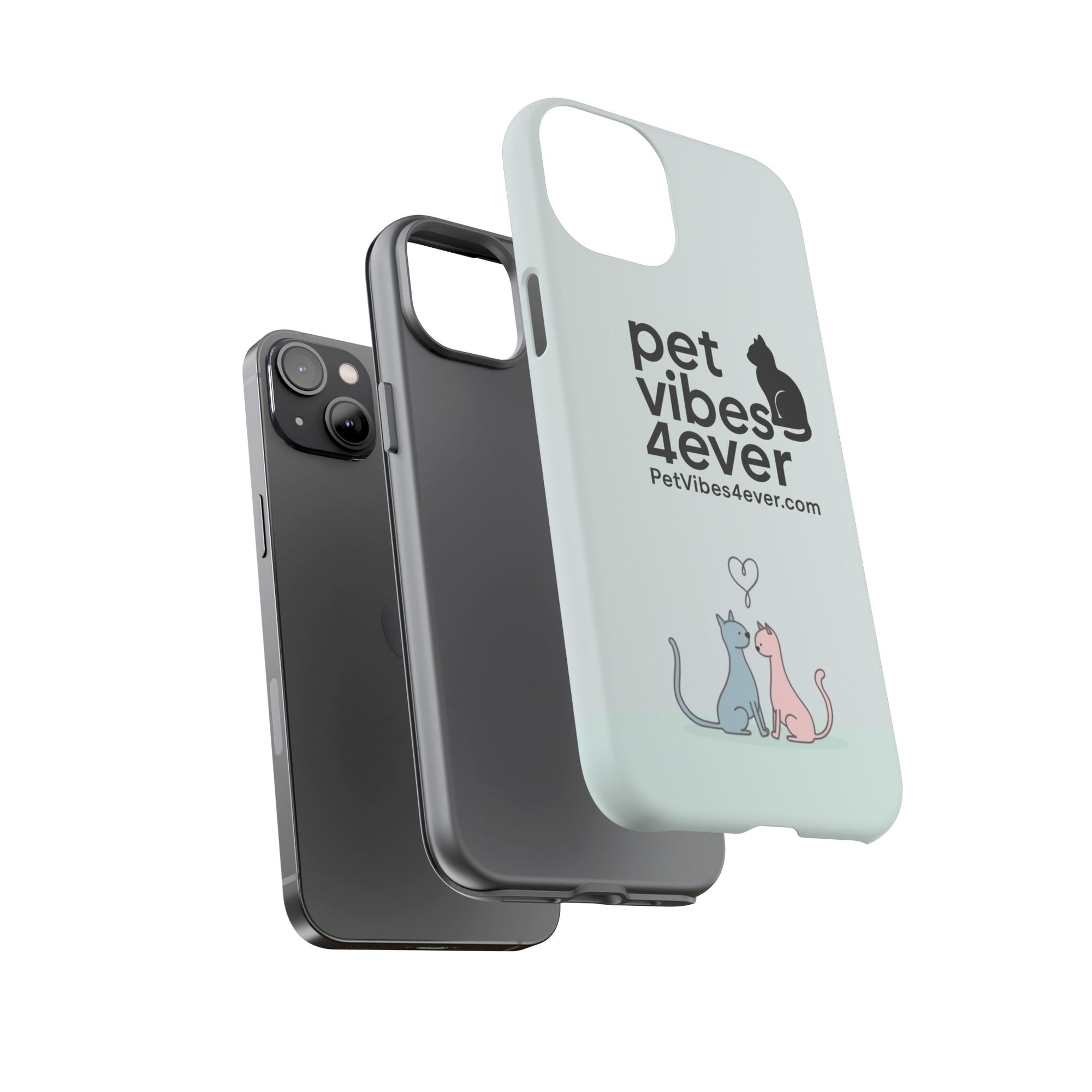 Pet Lover Phone Case - Cute Cat Lover Gift, Animal Protective Cover, Pet Vibes Merchandise, Birthday Present, Custom Phone Accessory