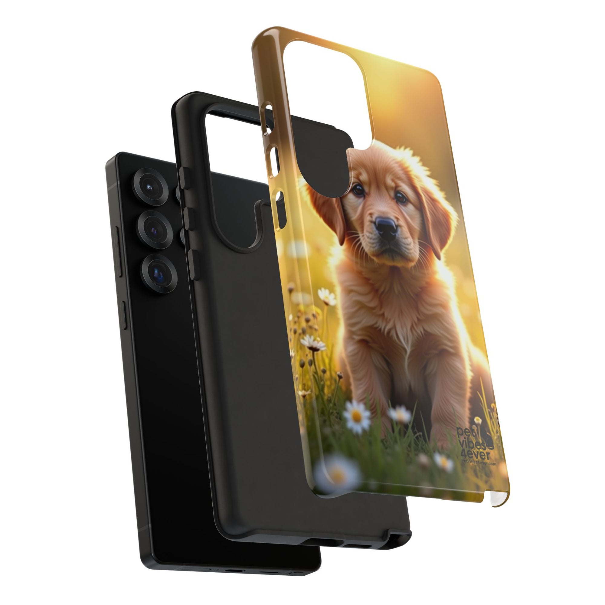 Cute Puppy Phone Case, Pet Lover Gift, Dog Owner Accessory, Animal Lover Merchandise, Birthday Gift for Him/Her