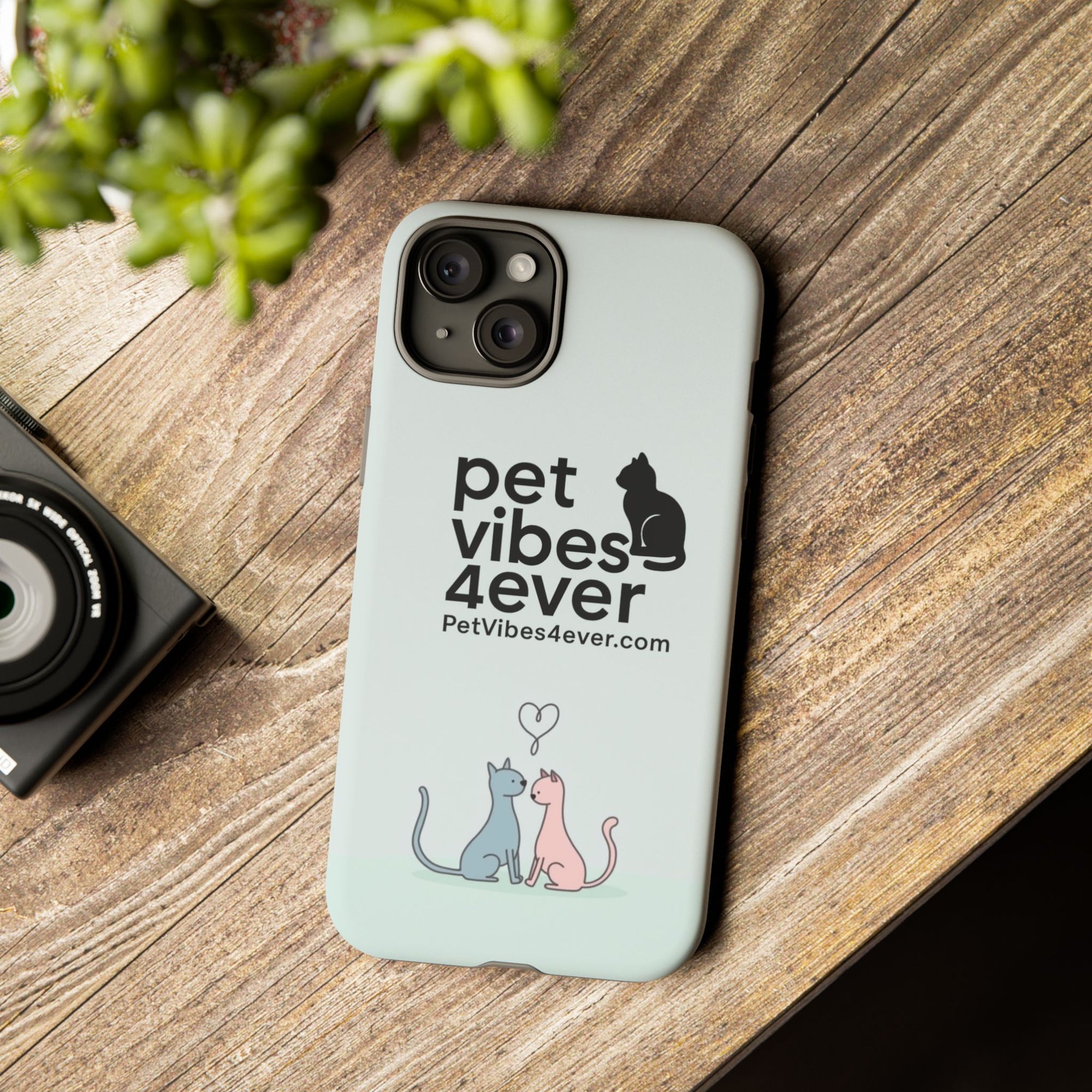 Pet Lover Phone Case - Cute Cat Lover Gift, Animal Protective Cover, Pet Vibes Merchandise, Birthday Present, Custom Phone Accessory