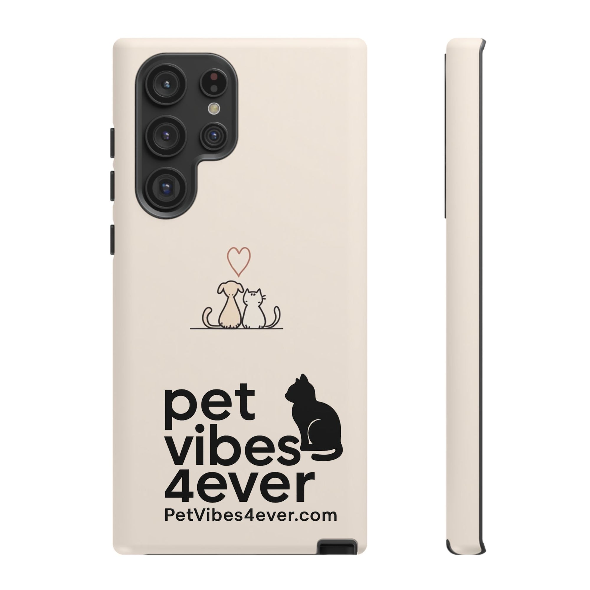 Cute Cat Phone Case - Pet Lovers Gift, Tough Cases, Customizable, Animal Lover, Cat Mom/Dad, Funny Cat Merchandise