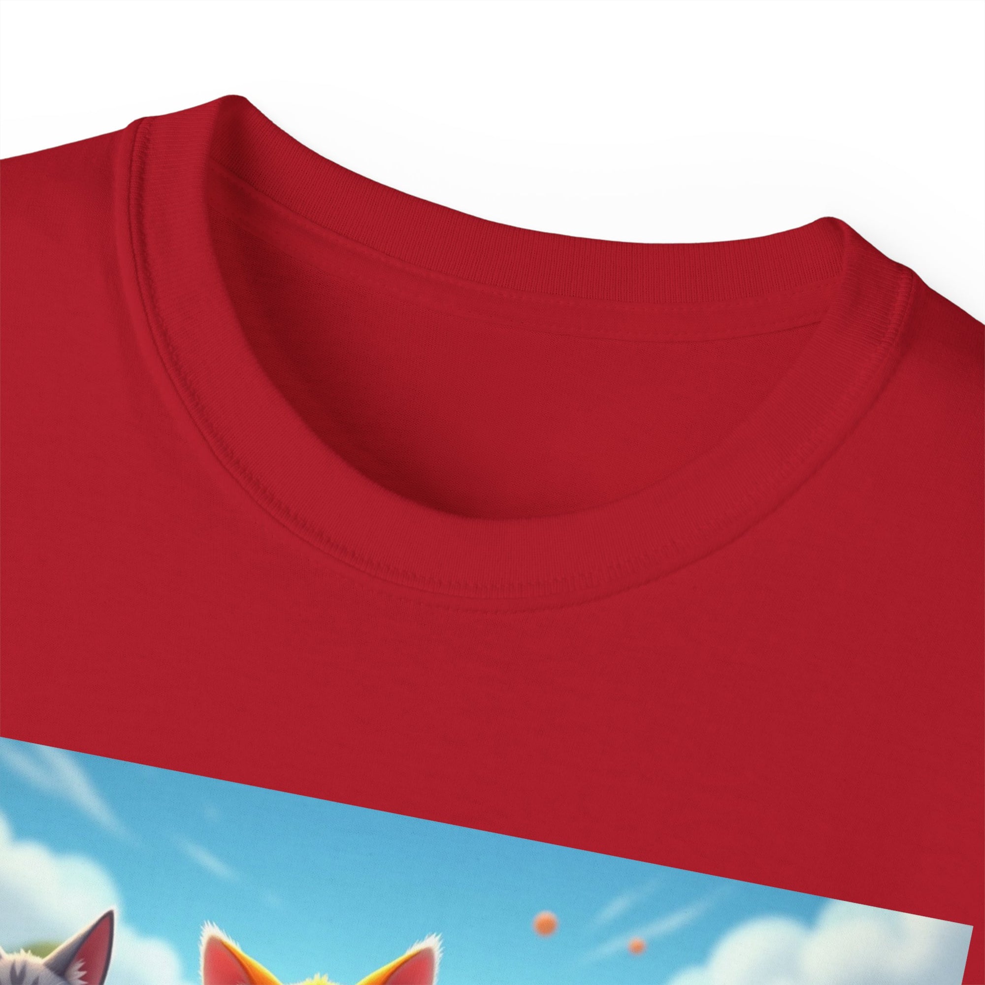 Cartoon Racing Friends Unisex Tee, Fun Gift for Gamers, Kid-Approved Style, Birthday Present, Family Game Night Apparel