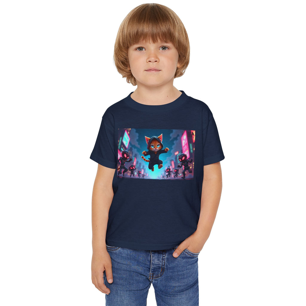 Playful Cartoon Toddler T-Shirt with Fun Design, Kids Apparel, Gift for Toddlers, Birthday Outfit, Everyday Wear, Cartoon Shirt