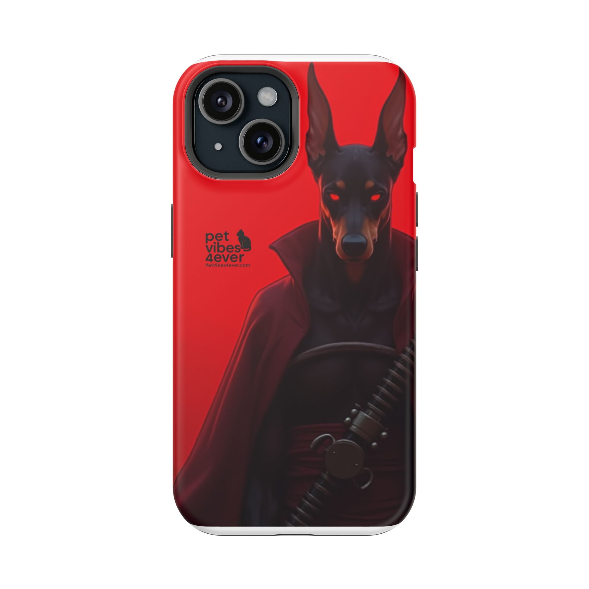 Impact-Resistant Phone Cases with Bold Dog Design, Durable Silicone, Gifts for Dog Lovers, Unique Cell Phone Accessories, Pet-Themed Gifts