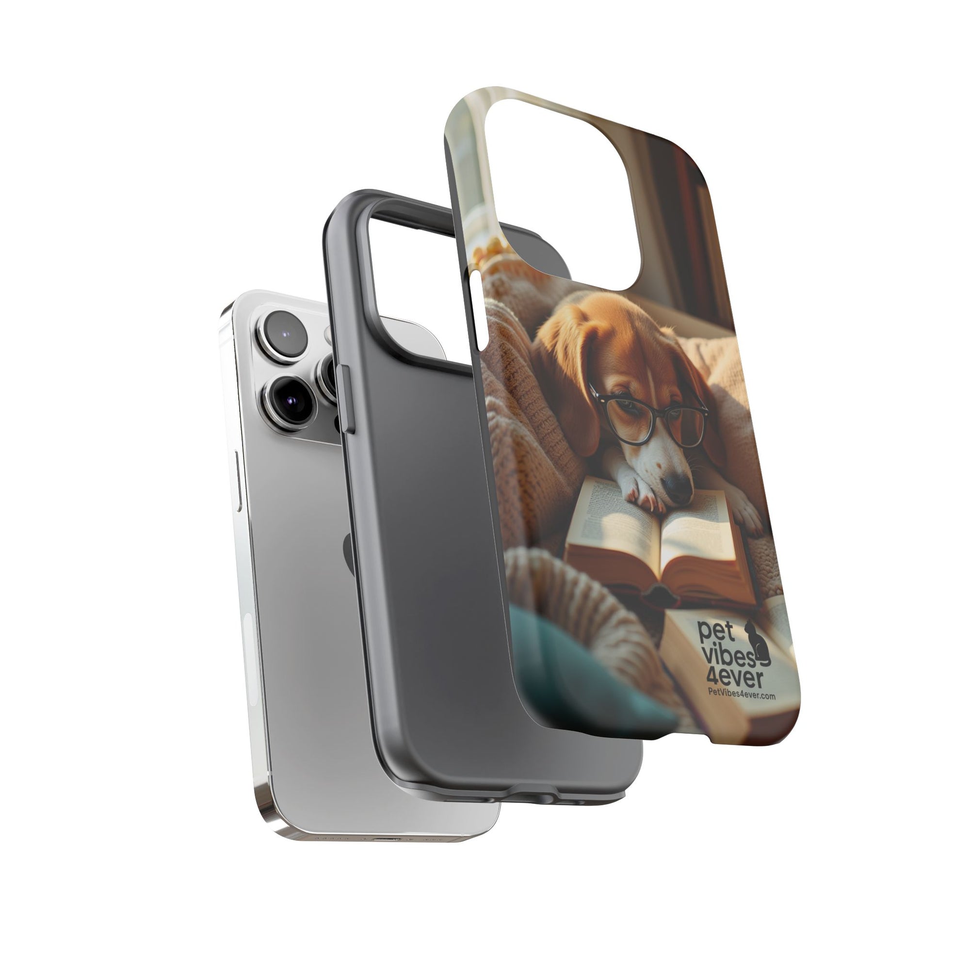 Pet-Themed Phone Case, Dog Lover Gift, Cute Animal Accessory, Quirky Dog Design, Ideal for Pet Owners