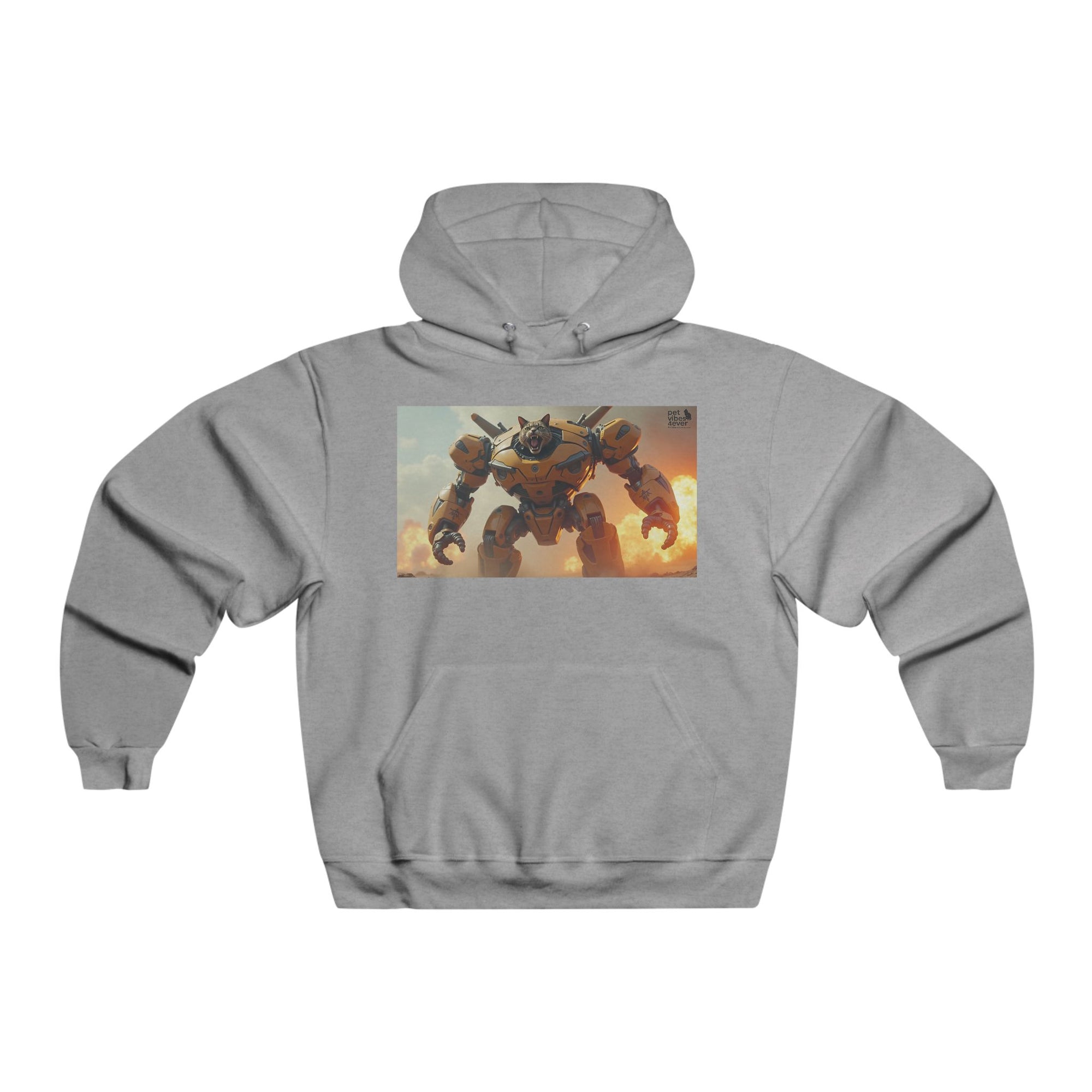 Mecha Cat Hooded Sweatshirt