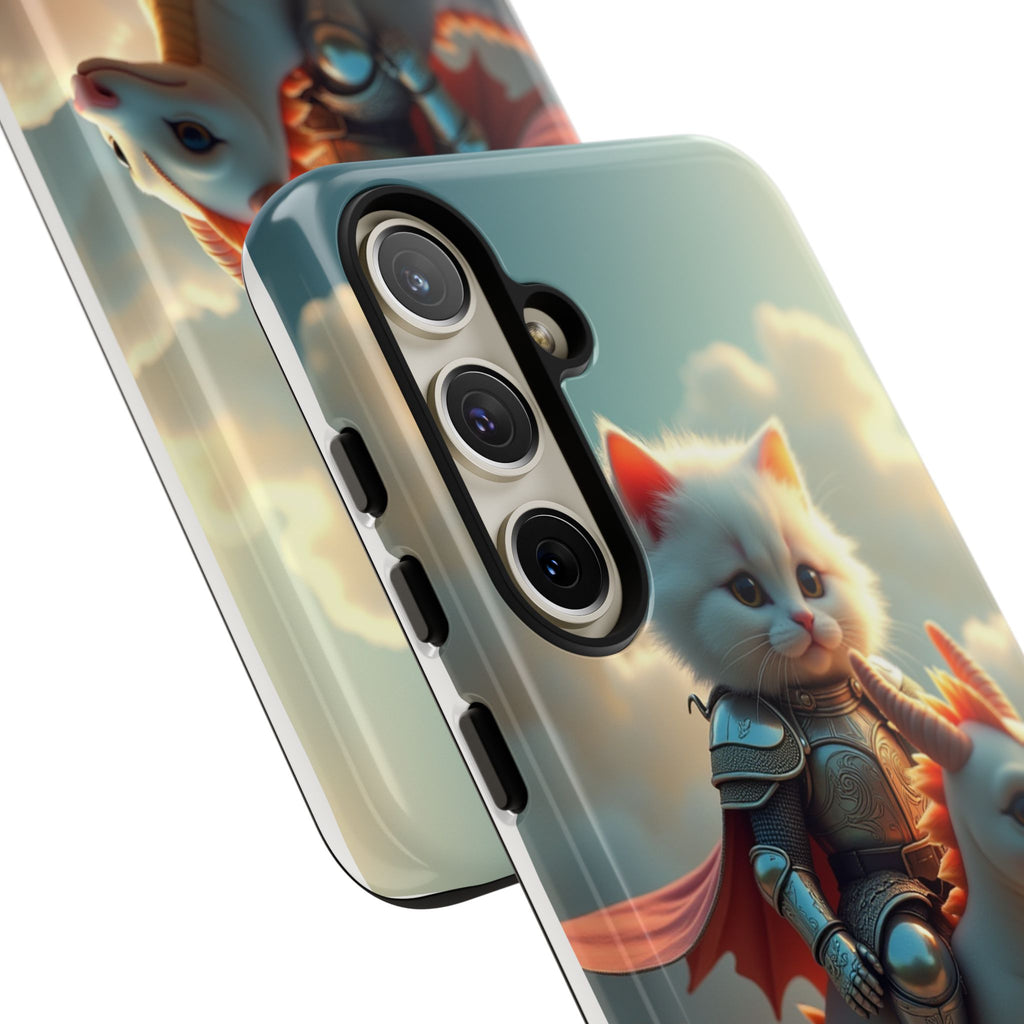 Funny Cat Phone Case, Cute Pet Lovers Gift, Cool Animal Accessory, Unique Phone Sleeve, Fantasy Vibe Phone Cover