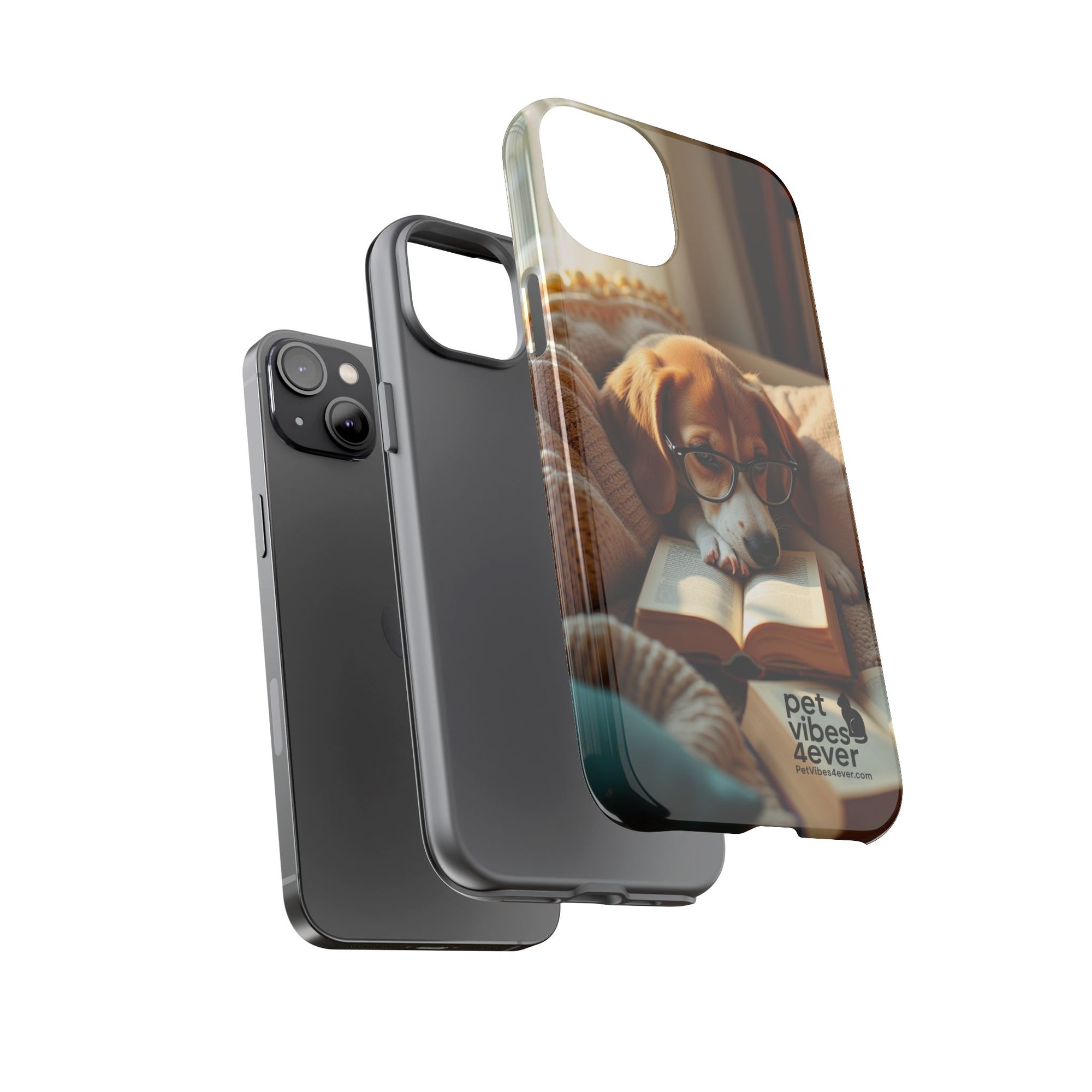 Pet-Themed Phone Case, Dog Lover Gift, Cute Animal Accessory, Quirky Dog Design, Ideal for Pet Owners
