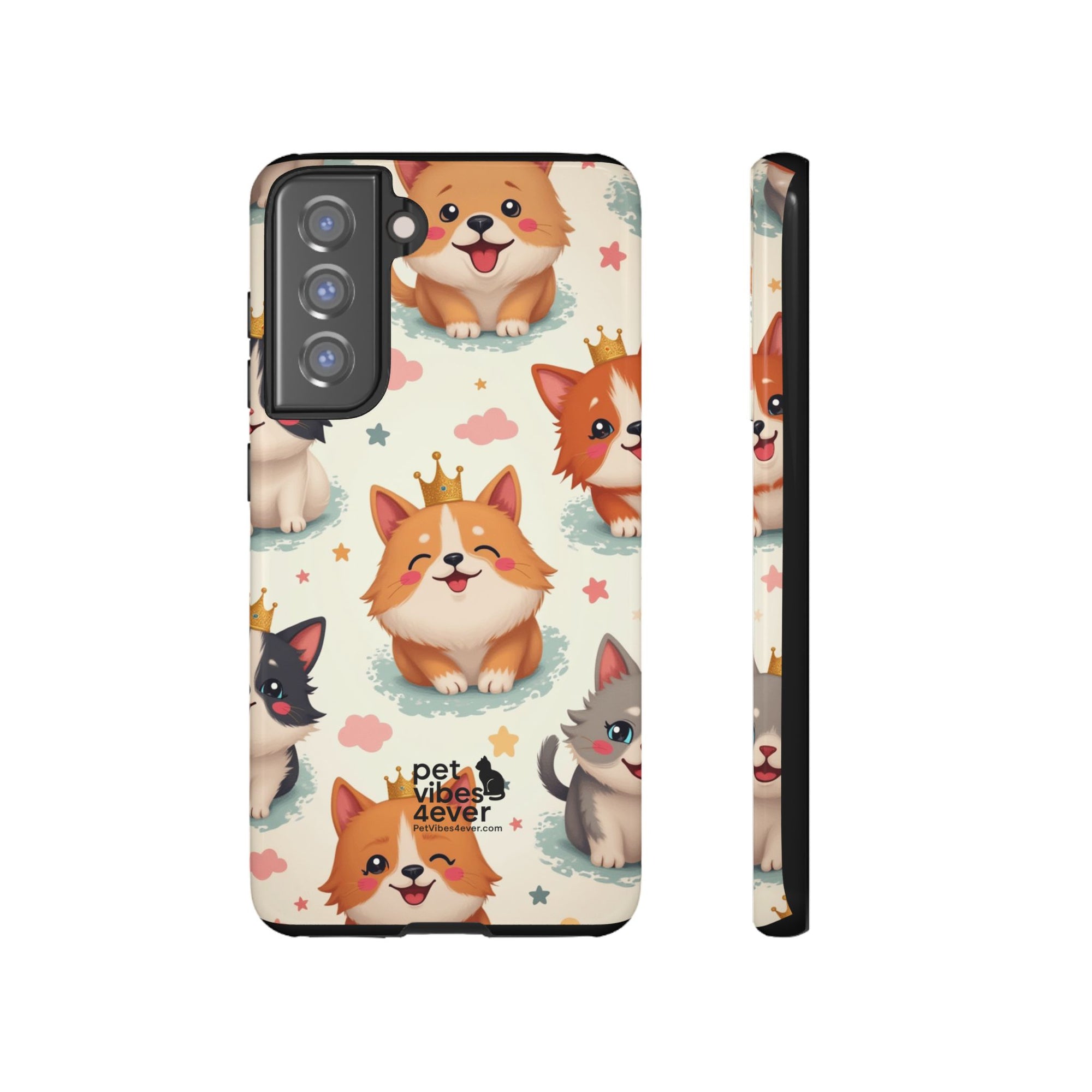 Cute Pet Phone Case, Animal Lover Gift, Dog Cat Lover Accessory, Phone Cover for Pet Parents, Birthday Gift for Pet Owners