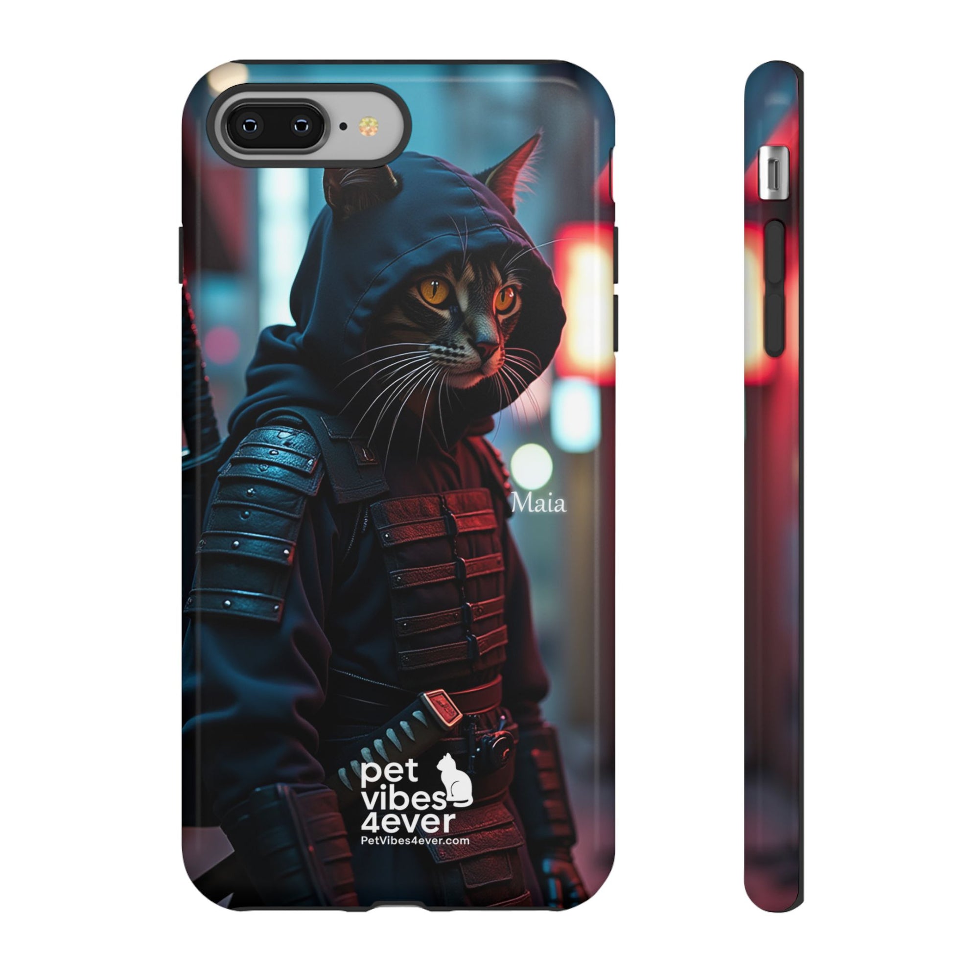 Tough Cases: Cool Cat Phone Case with 'Pet Vibes 4ever', Perfect for Cat Lovers, Unique Gift for Pet Enthusiasts, Fun Phone Accessory, [...]