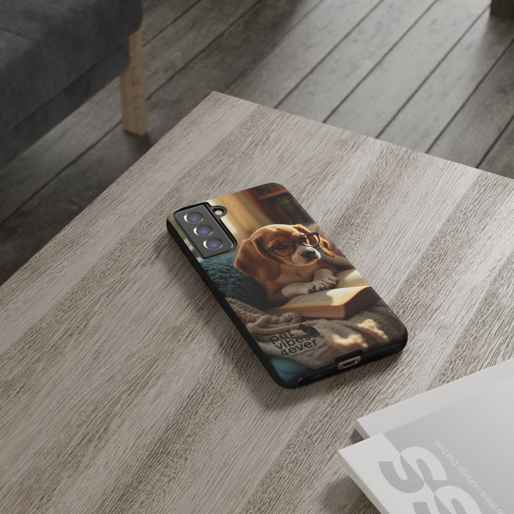 Dog-Themed Phone Case with "Pet Vibes Forever" Design, Cute Dog Accessories, Pet Lover Gift, Phone Cover, Animal Lover Decor