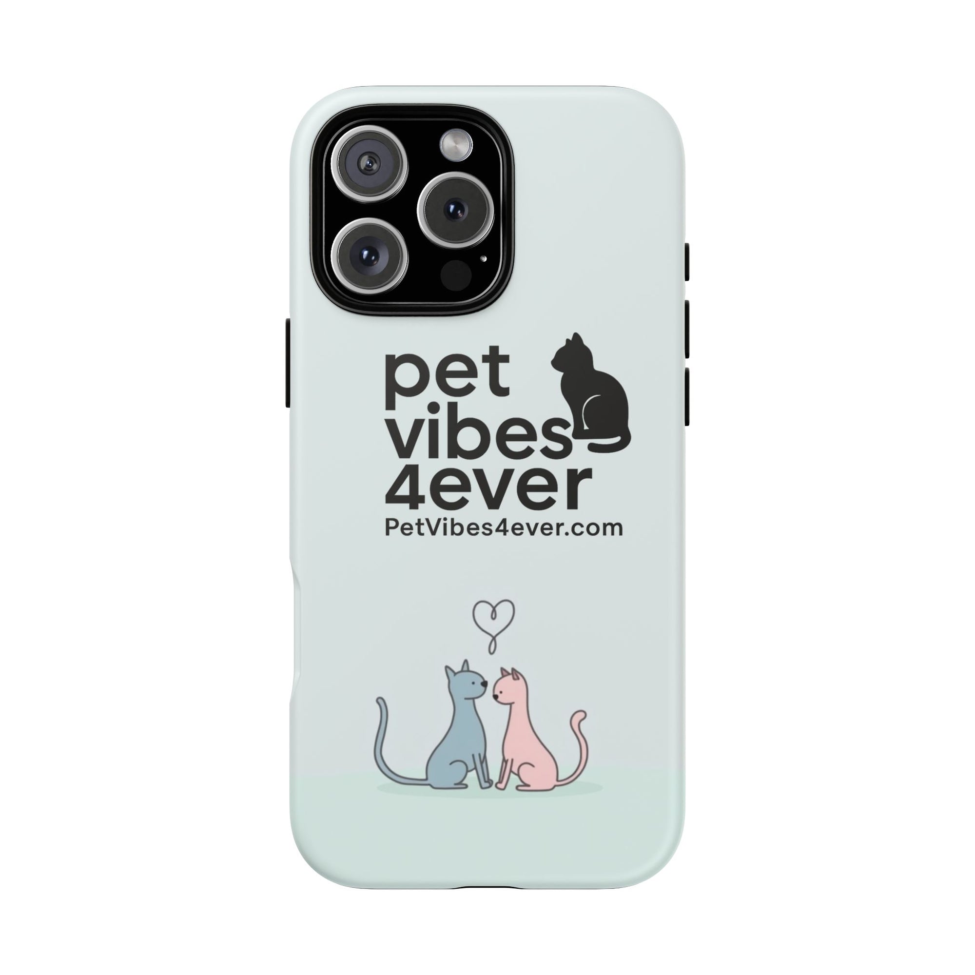 Pet Lover Phone Case - Cute Cat Lover Gift, Animal Protective Cover, Pet Vibes Merchandise, Birthday Present, Custom Phone Accessory