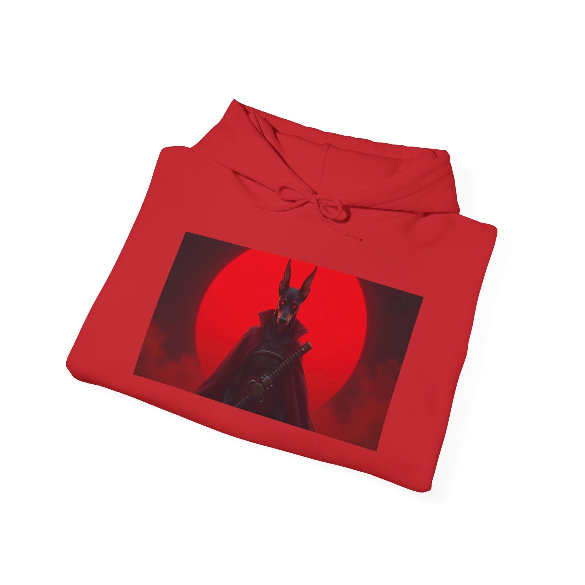 Red Sun Graphic Hoodie for Fans, Perfect for Cozy Days, Gifting, Festivals, and Casual Outings.