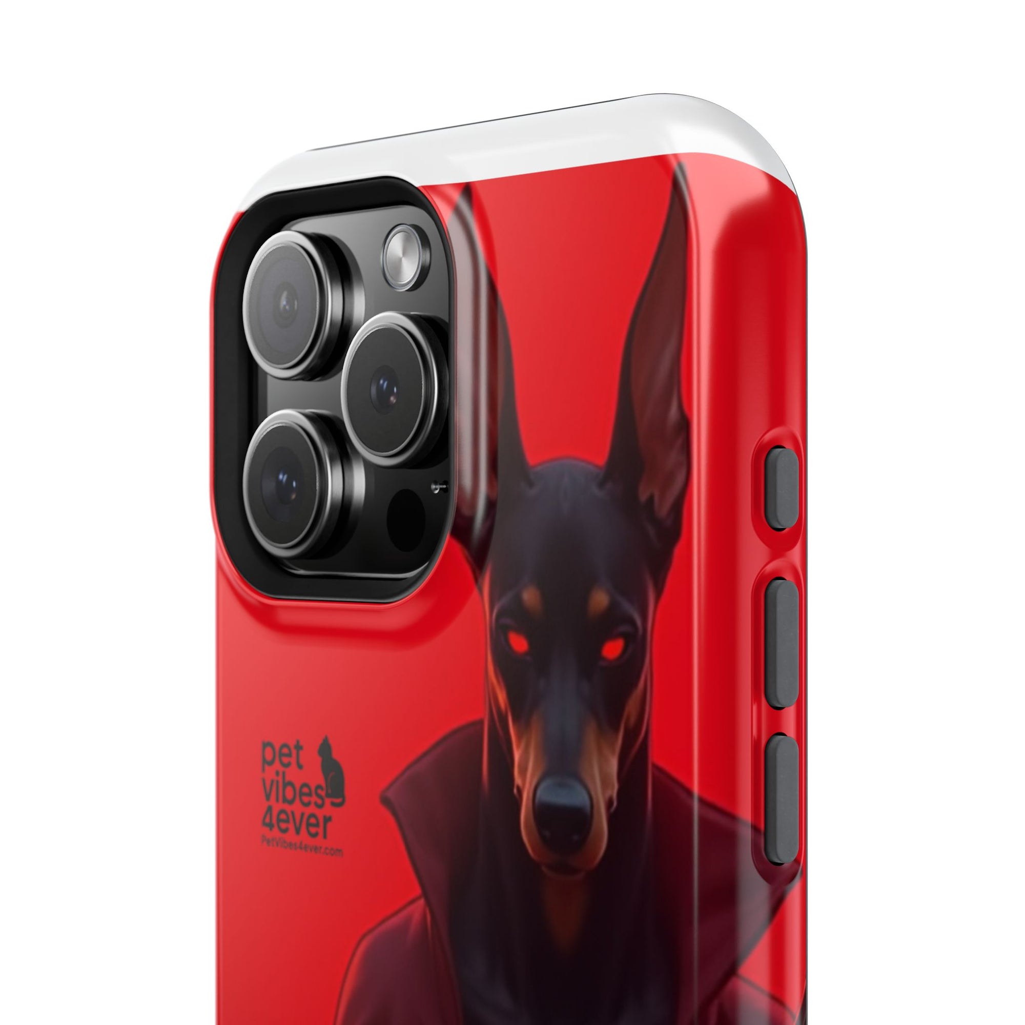Impact-Resistant Phone Cases with Bold Dog Design, Durable Silicone, Gifts for Dog Lovers, Unique Cell Phone Accessories, Pet-Themed Gifts