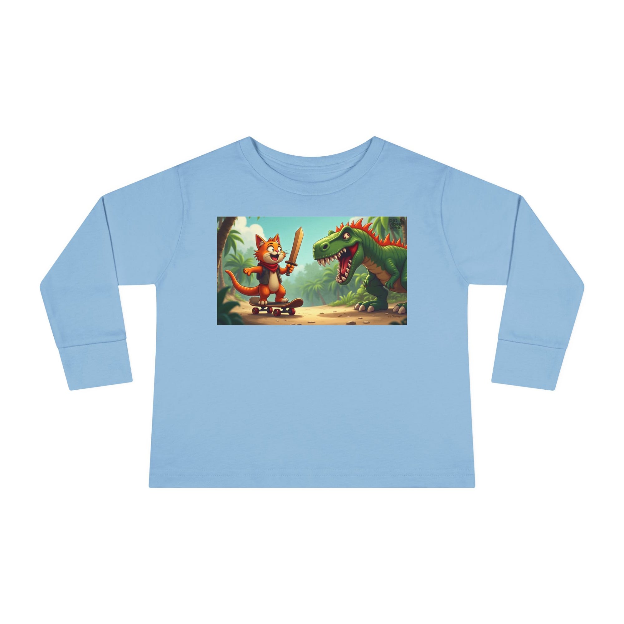Whimsical Dinosaur Adventure Toddler Long Sleeve Tee - Perfect for Playdates, Birthdays, Family Outings, and Everyday Fun, Kids' [...]