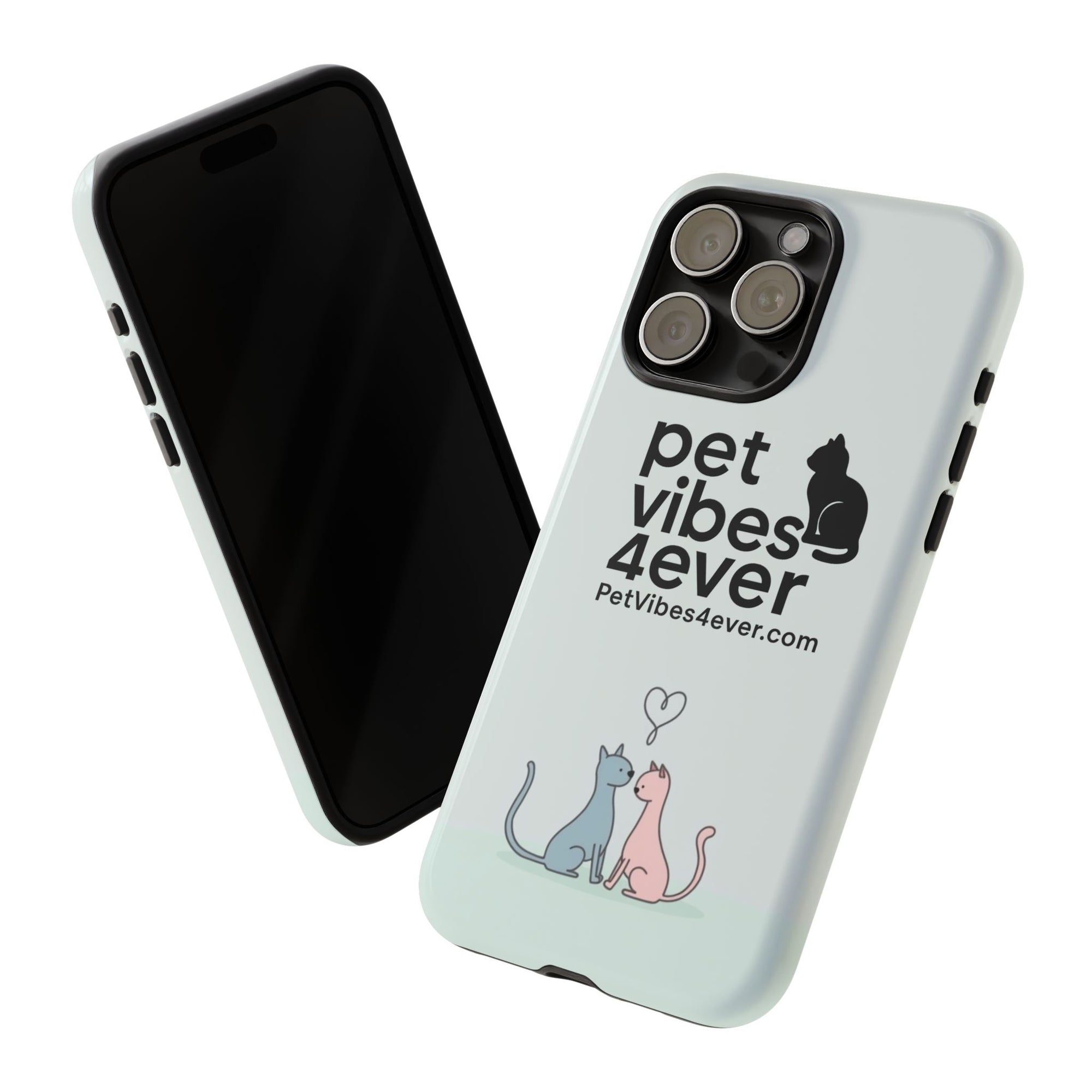 Pet Lover Phone Case - Cute Cat Lover Gift, Animal Protective Cover, Pet Vibes Merchandise, Birthday Present, Custom Phone Accessory