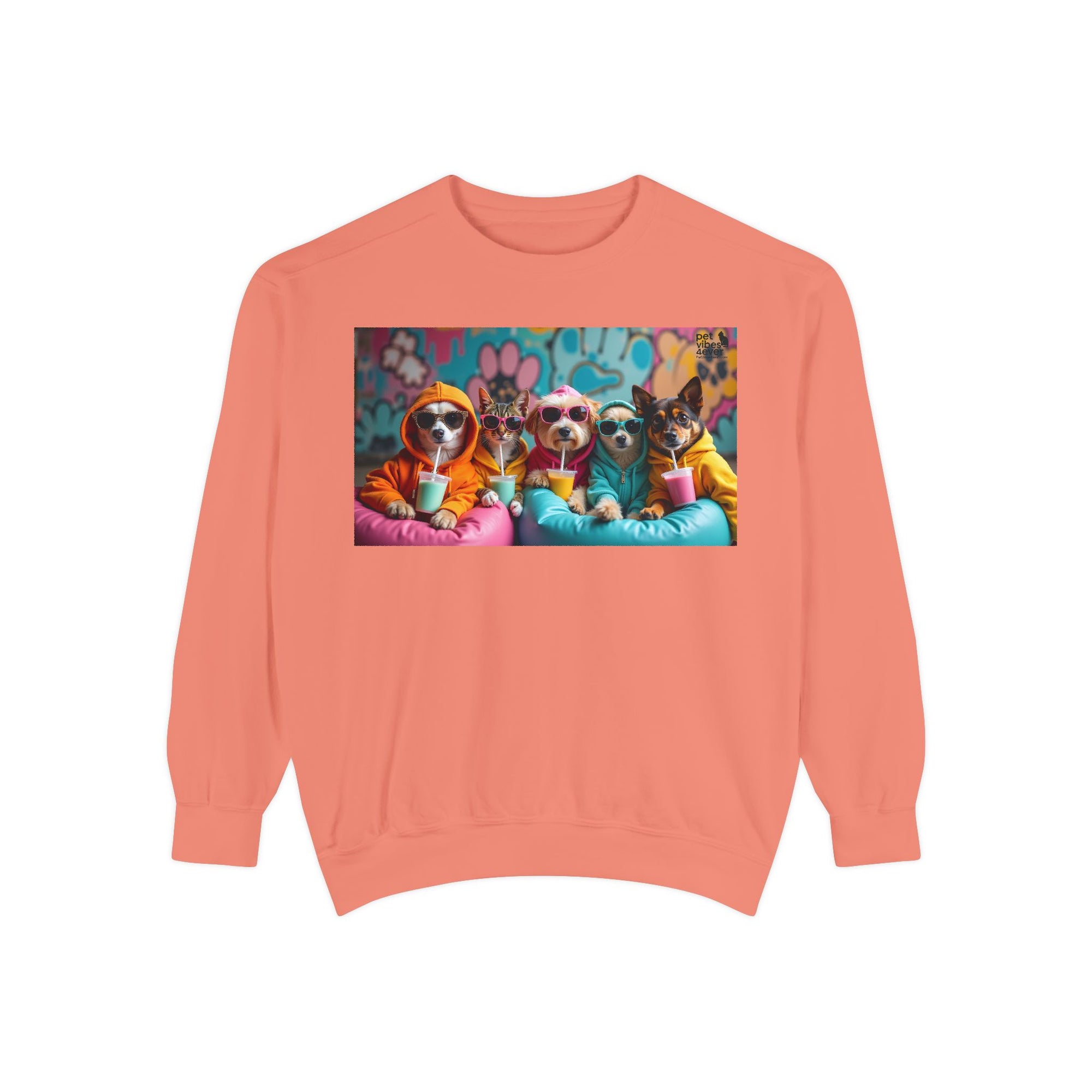 Colorful Dog Lovers Unisex Sweatshirt, Cozy Apparel for Pet Owners, Gift for Dog Lovers, Cute Animal Sweatshirt, Fun Casual Wear