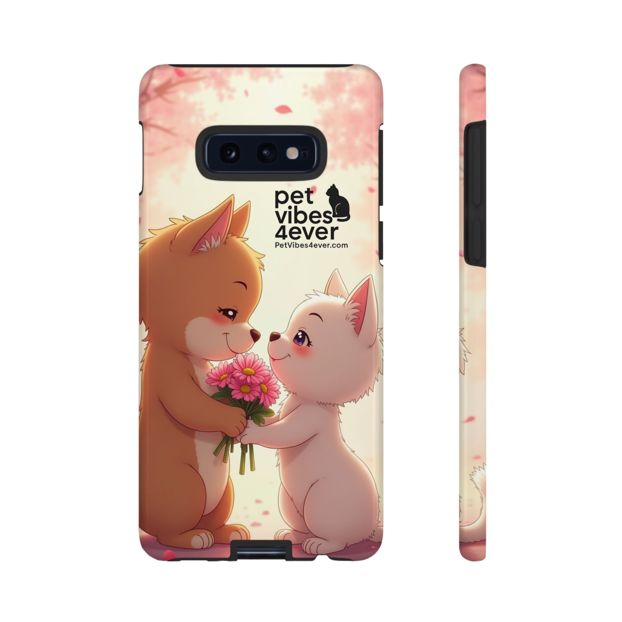 Cute Pet Themed Phone Case, Animal Lovers Gift, Valentine's Day, Cute Phone Cover, Pet Vibes Forever