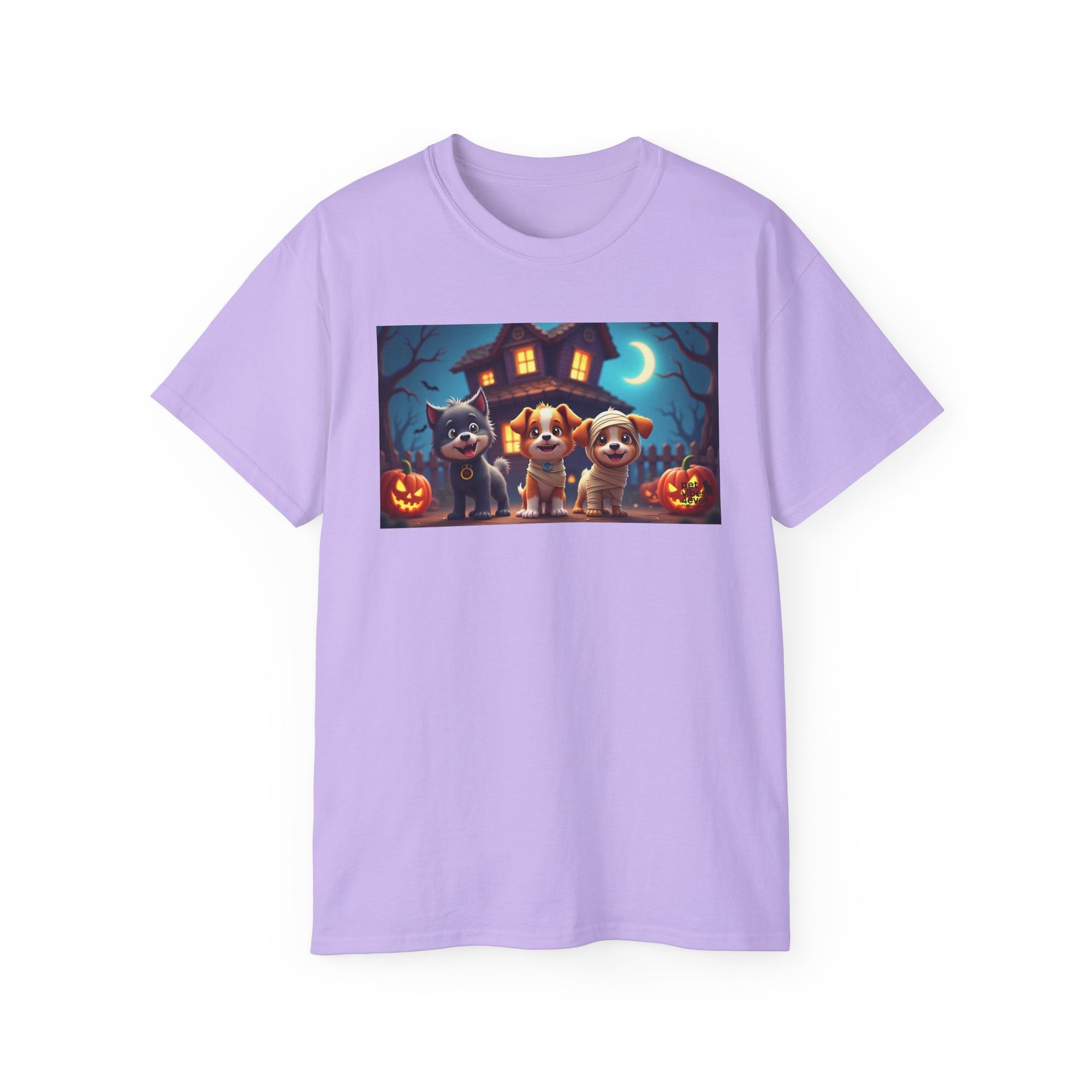 Halloween Pet Tee, Unisex Ultra Cotton T-Shirt, Cute Dog T-Shirt, Pet Lovers Gift, Halloween Costume Top