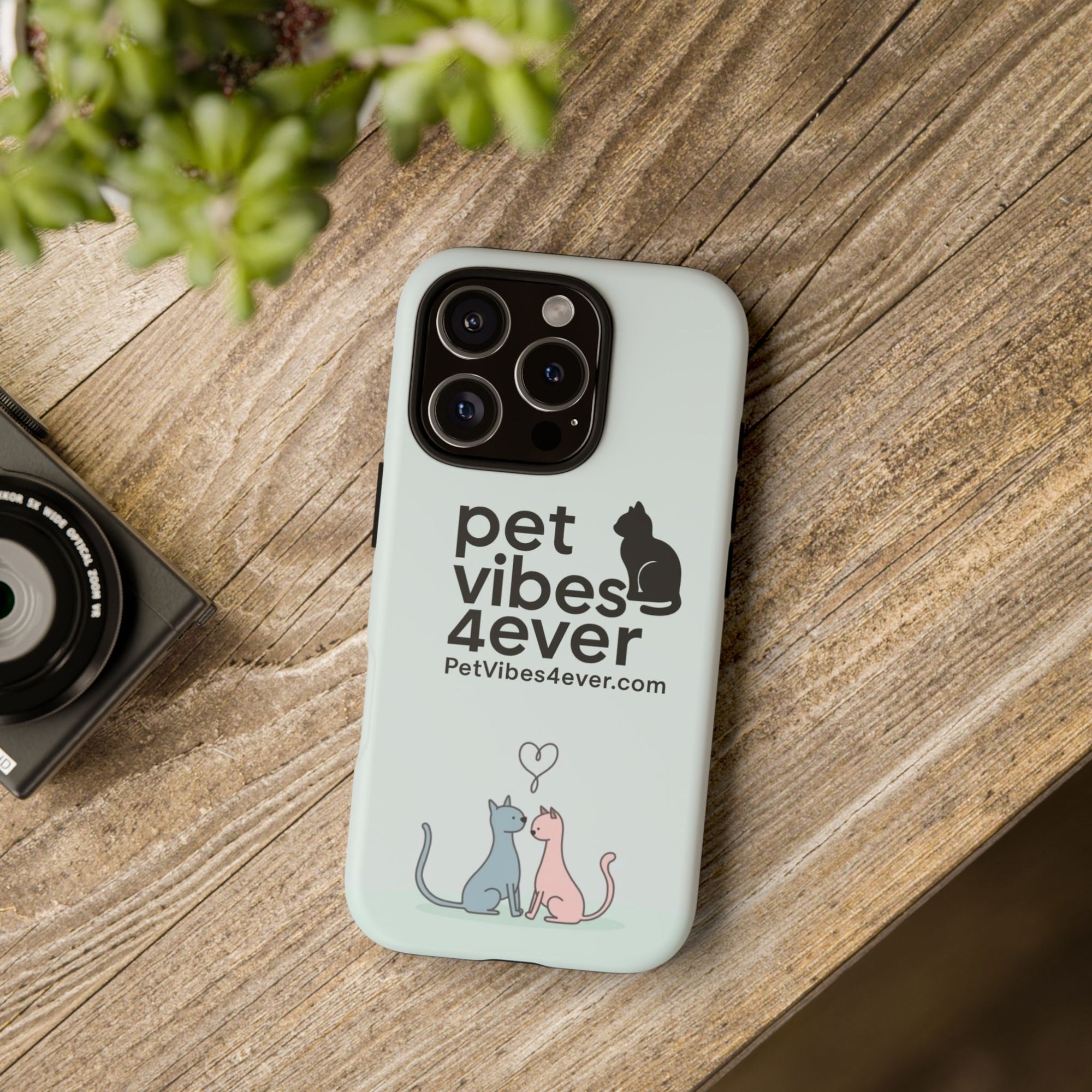 Pet Lover Phone Case - Cute Cat Lover Gift, Animal Protective Cover, Pet Vibes Merchandise, Birthday Present, Custom Phone Accessory
