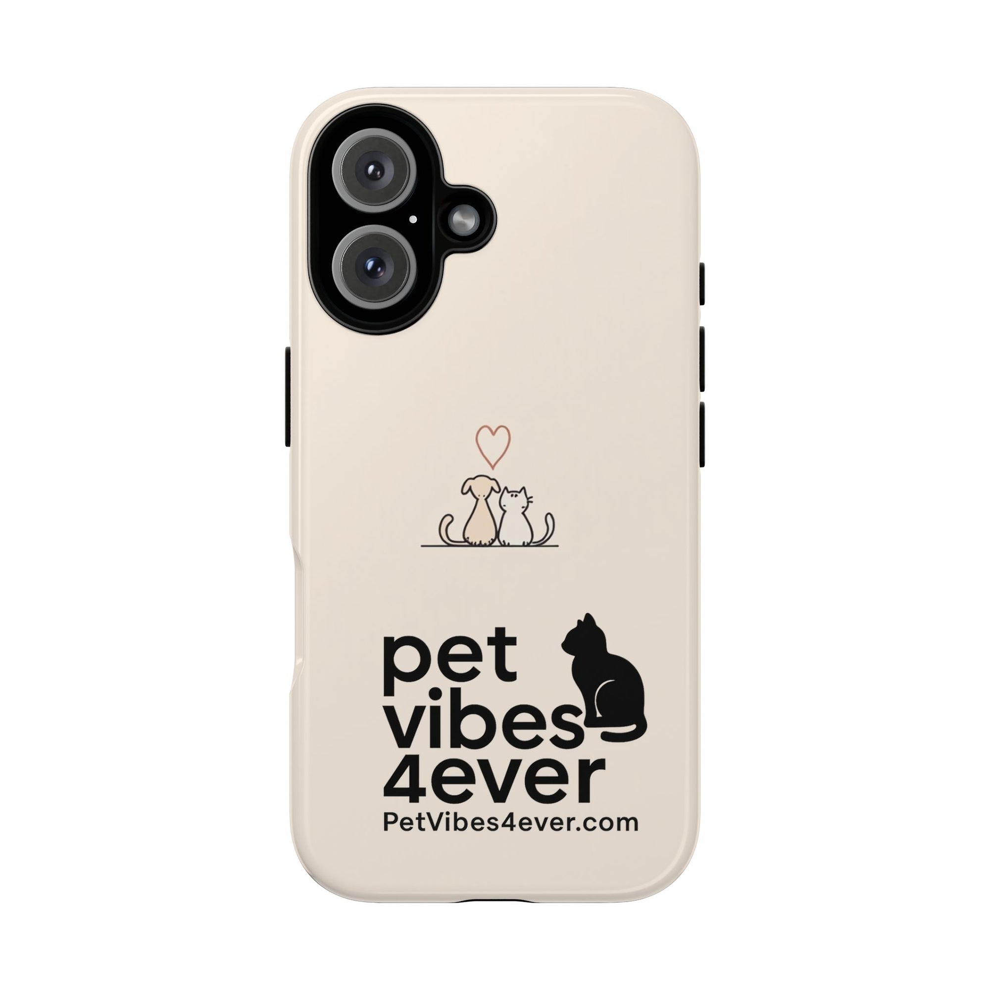 Pet Lovers Phone Case, Cute Animal Design, Tough Cases for Dog and Cat Lovers, Gift for Pet Owners, Unique Pet Accessory