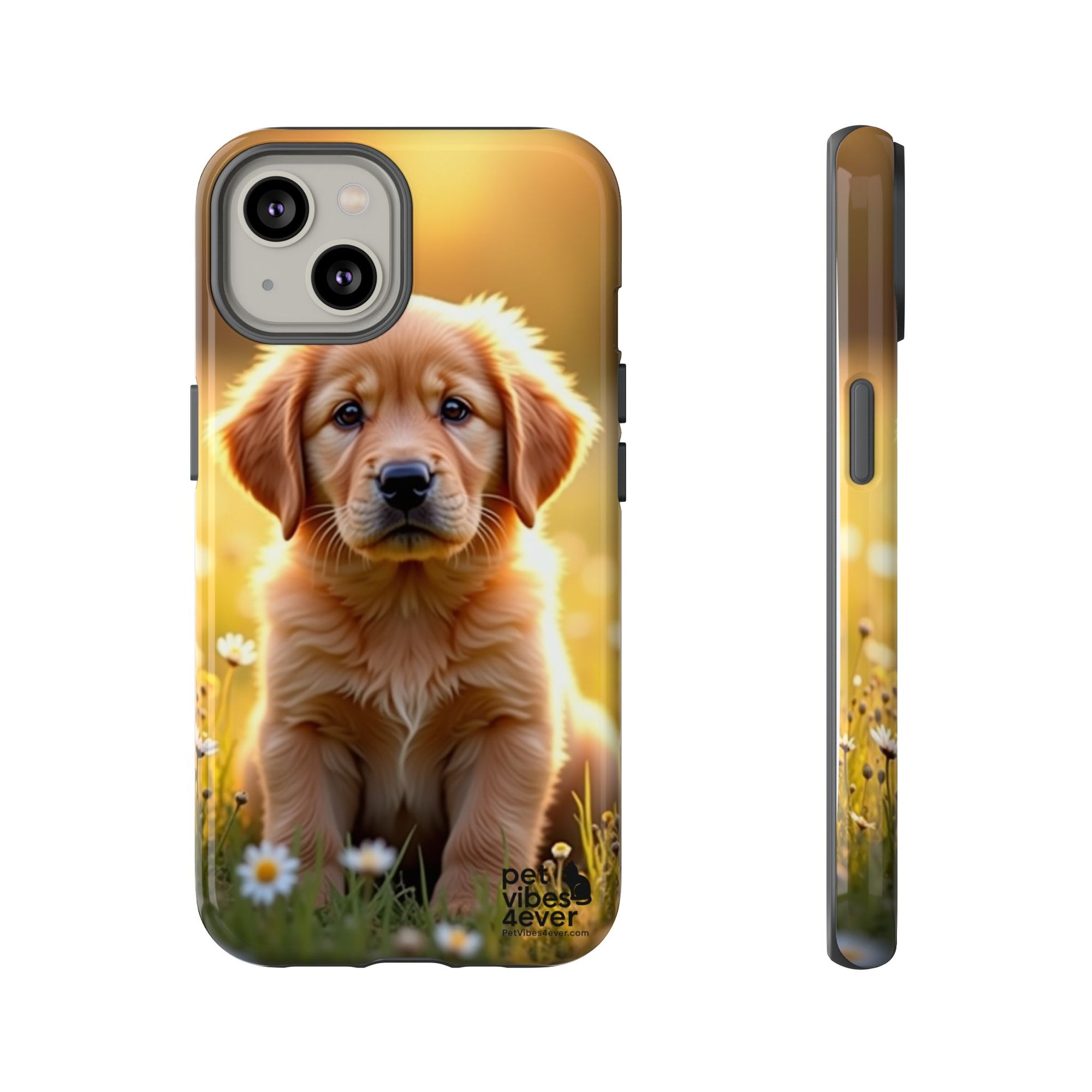 Golden Retriever Phone Case, Cute Dog Phone Cover, Pet Lover Gift, Tough Phone Cases, Puppy Design Mobile Protector