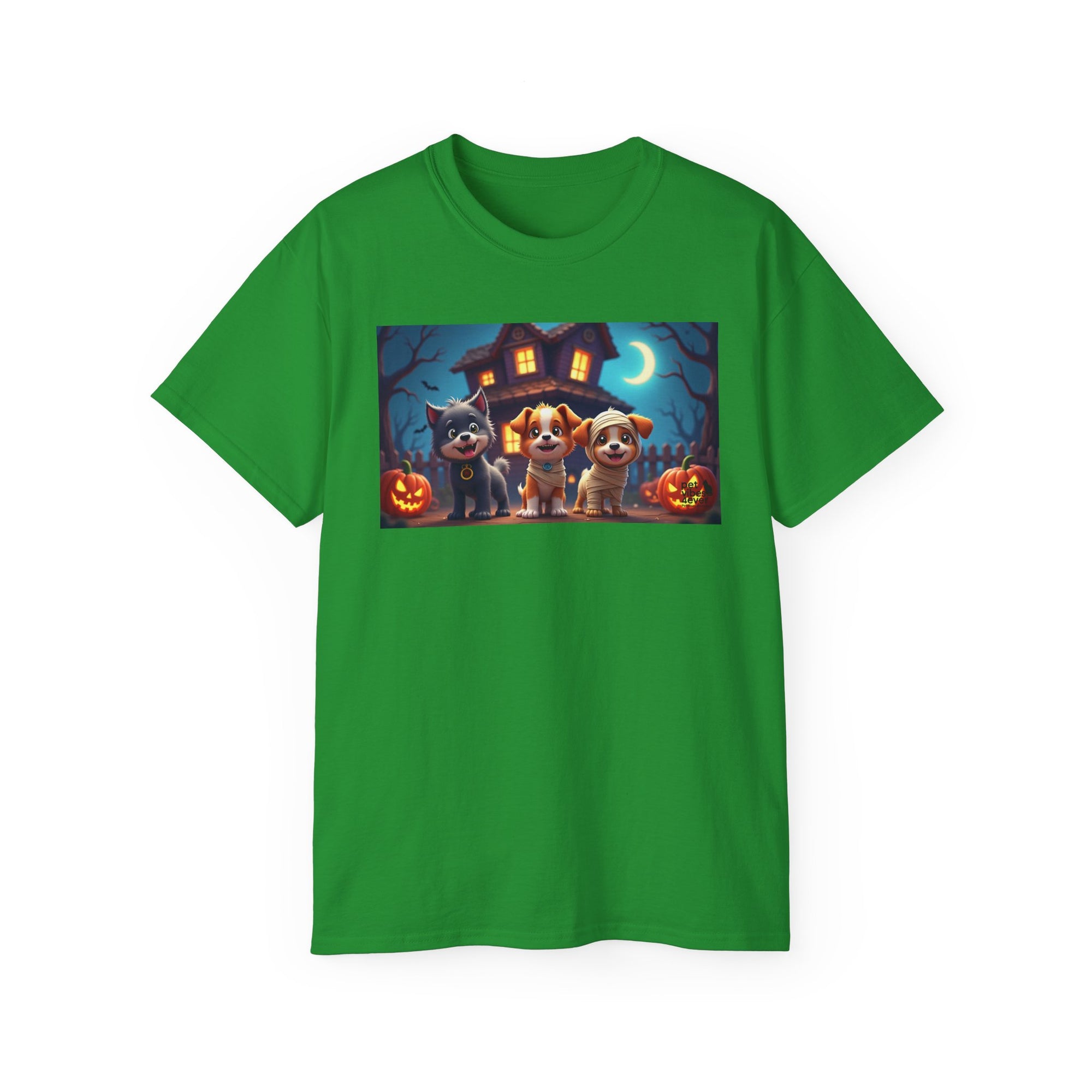 Halloween Pet Tee, Unisex Ultra Cotton T-Shirt, Cute Dog T-Shirt, Pet Lovers Gift, Halloween Costume Top