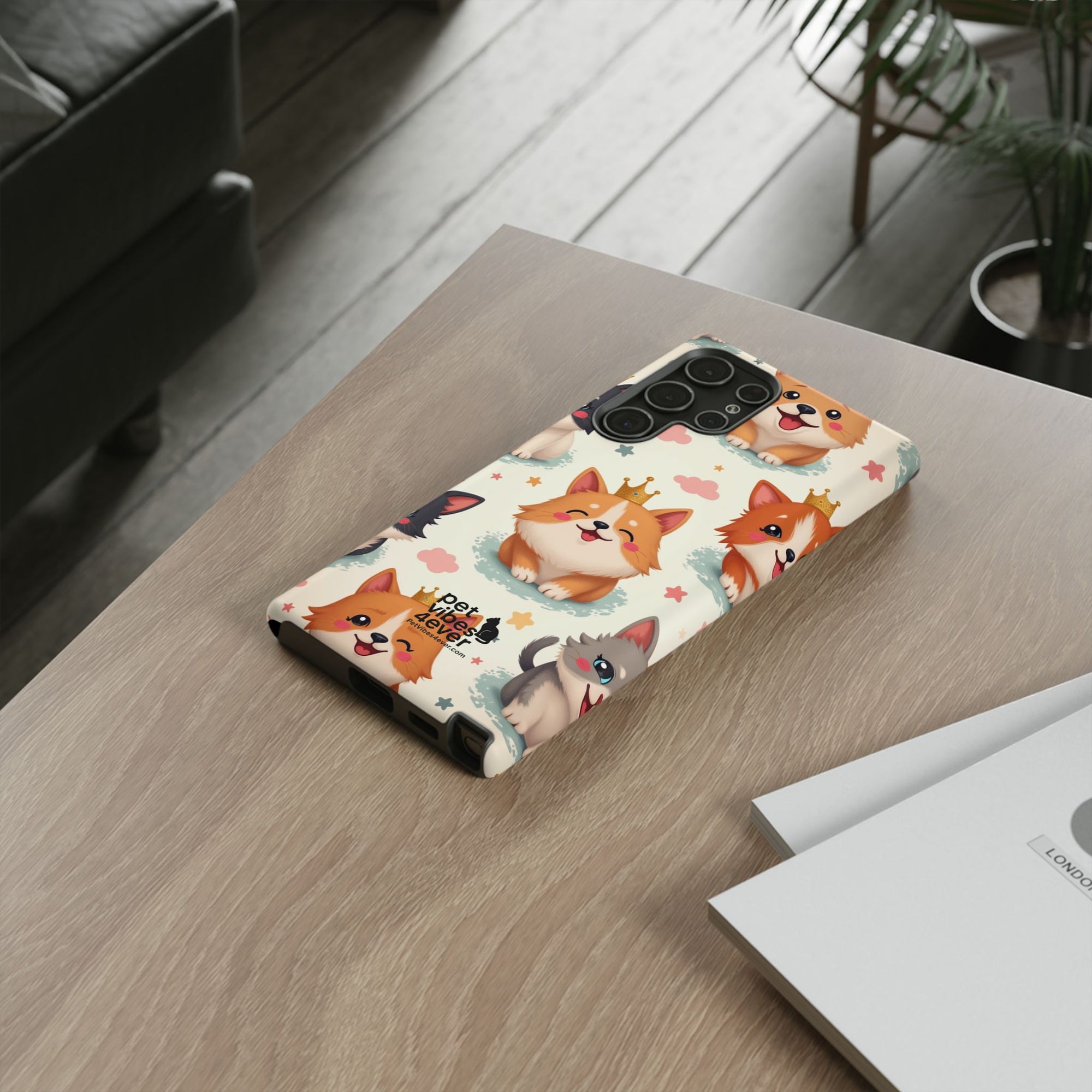 Cute Pet Phone Case, Animal Lover Gift, Dog Cat Lover Accessory, Phone Cover for Pet Parents, Birthday Gift for Pet Owners