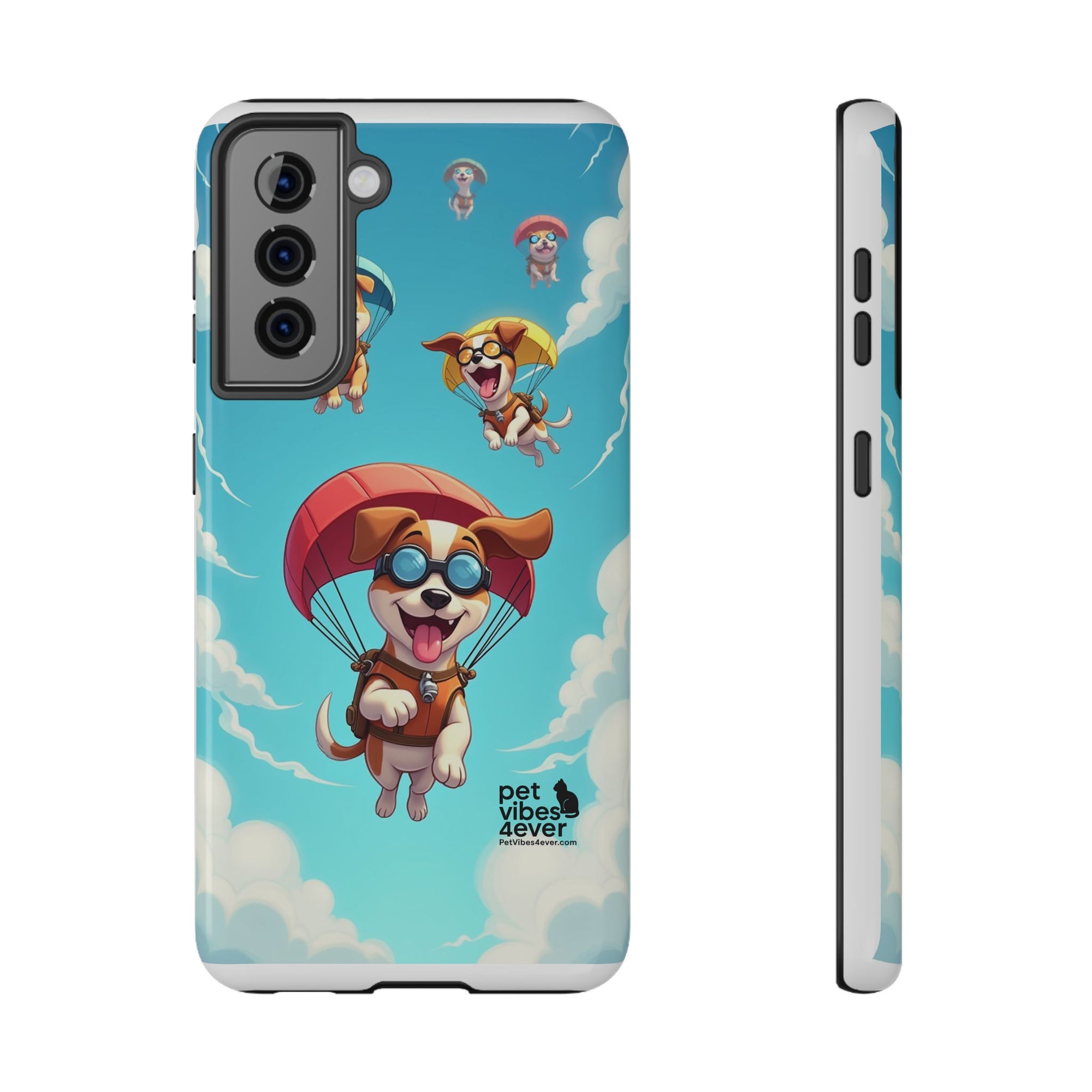 Playful Pet Vibes iPhone Case | Impact-Resistant Dog Design, Gifts for Dog Lovers, Cute Phone Accessory, Fun Pet Merchandise, [...]