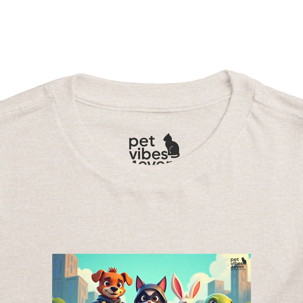 Adventurous Toddler Tee with Fun Characters | Perfect for Playdates, Birthdays, and Everyday Fun, Kids' T-Shirt, Cartoon Tee, Playful [...]
