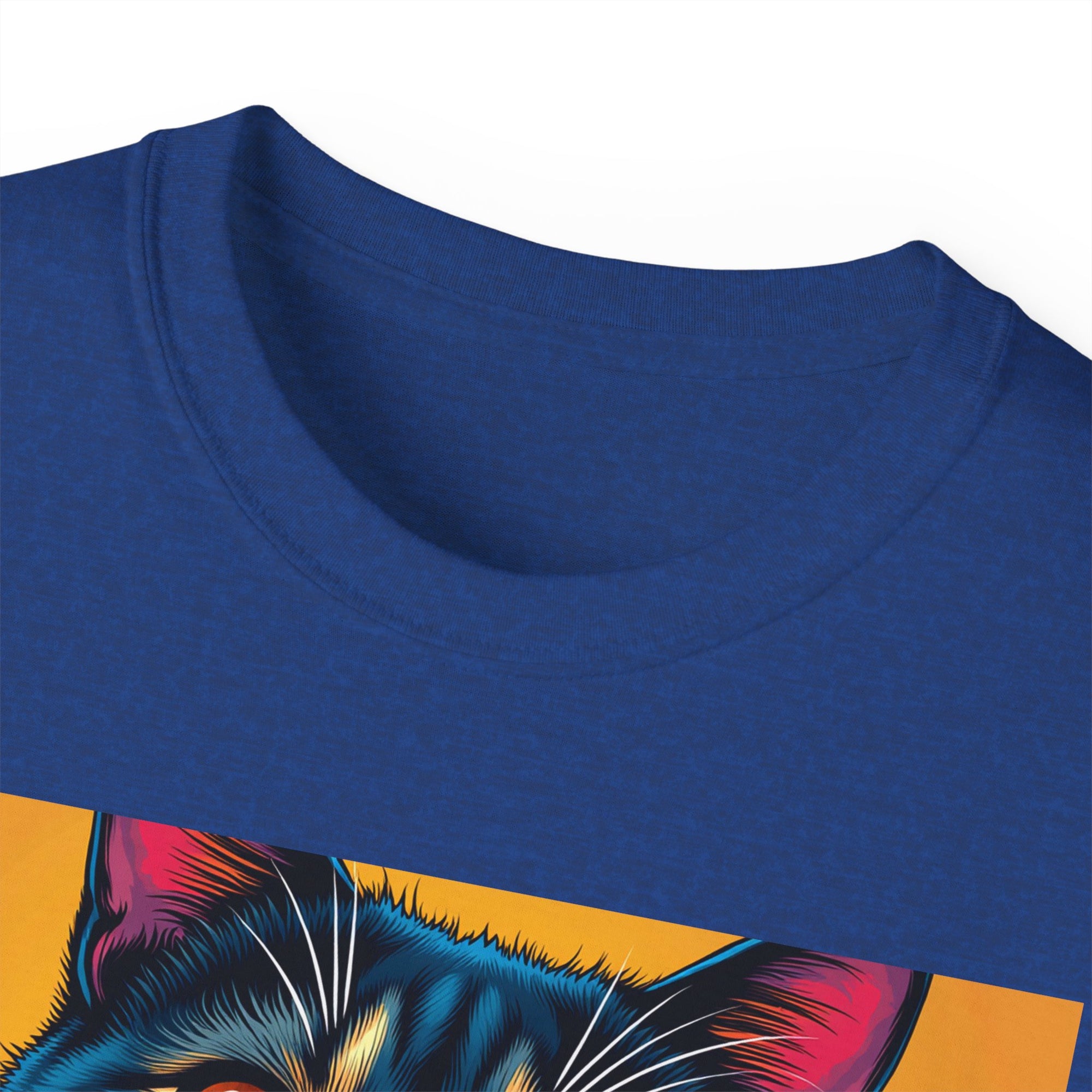 Whimsical Cat Art Tee, Funny Cat Lover Shirt, Gift for Cat Owners, Unique Pet Theme Apparel, Cozy Everyday Wear, Birthday Gift