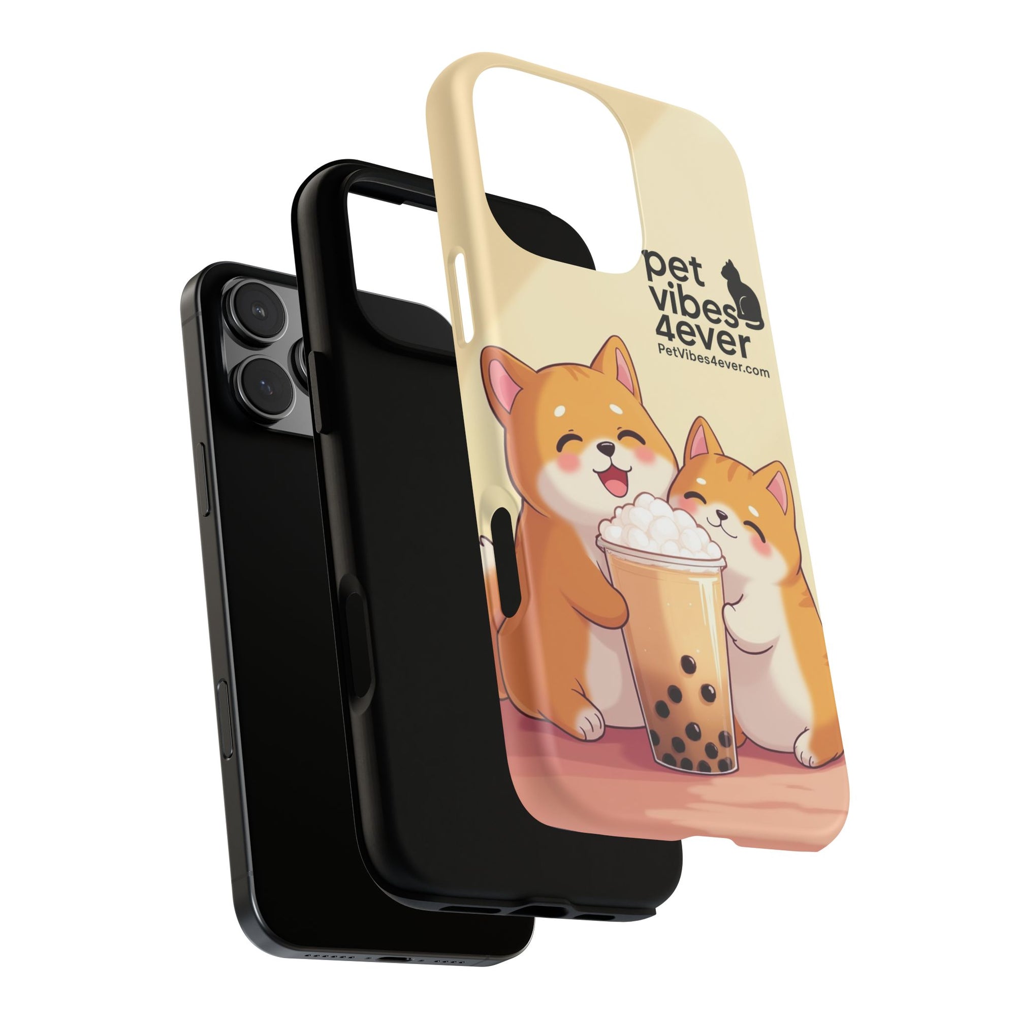 Cute Corgi Phone Cases - Playful Pet Vibes, Dog Lover Gift, Cute Animal Accessories, Pet Owner Decoration, kawaii phone cover