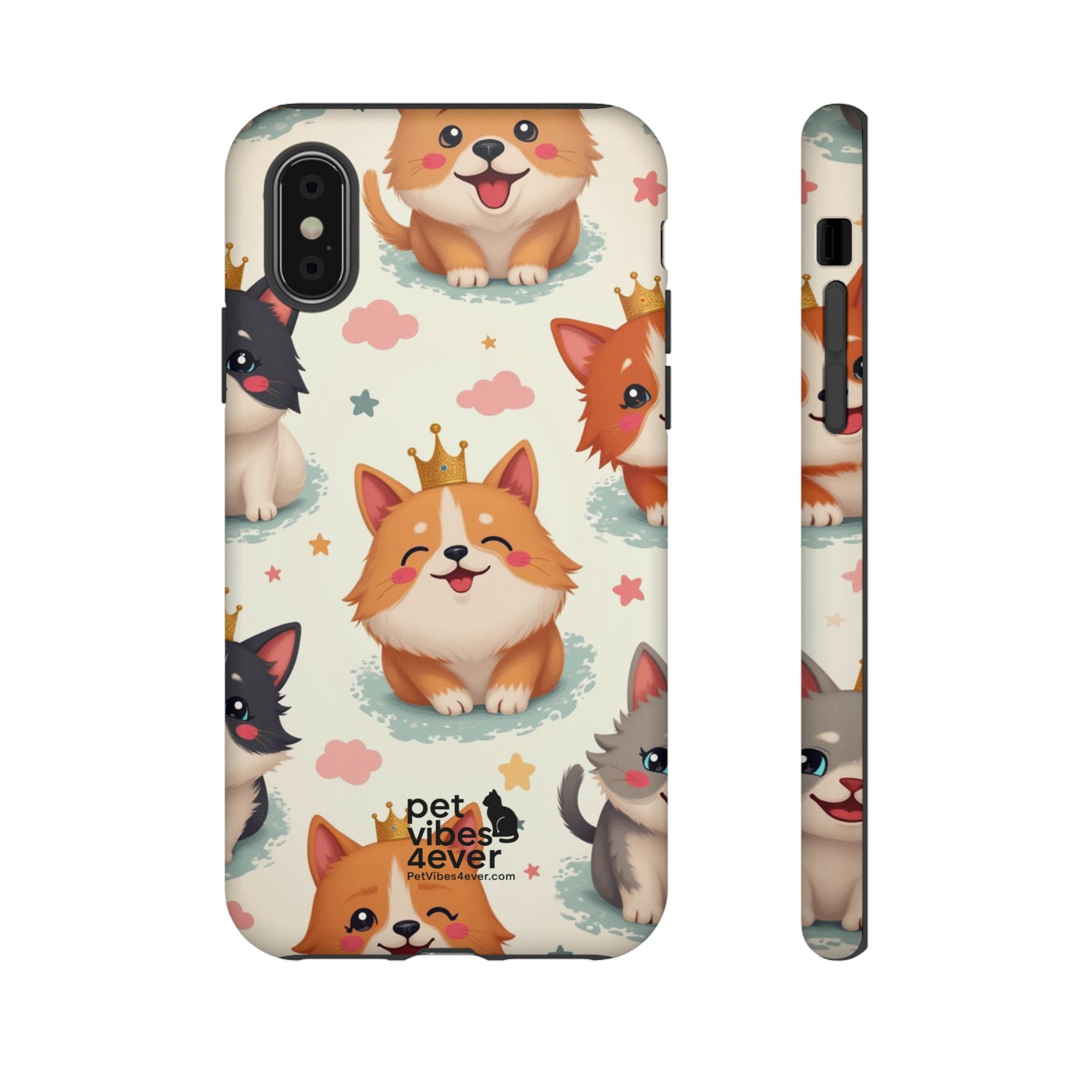 Cute Pet Phone Case, Dog Lover Accessory, Cat Phone Cover, Gift for Animal Lovers, Birthday Present, Pet Vibes Forever