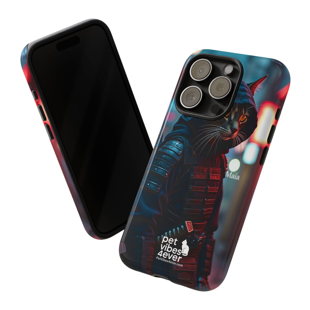 Tough Cases: Cool Cat Phone Case with 'Pet Vibes 4ever', Perfect for Cat Lovers, Unique Gift for Pet Enthusiasts, Fun Phone Accessory, [...]