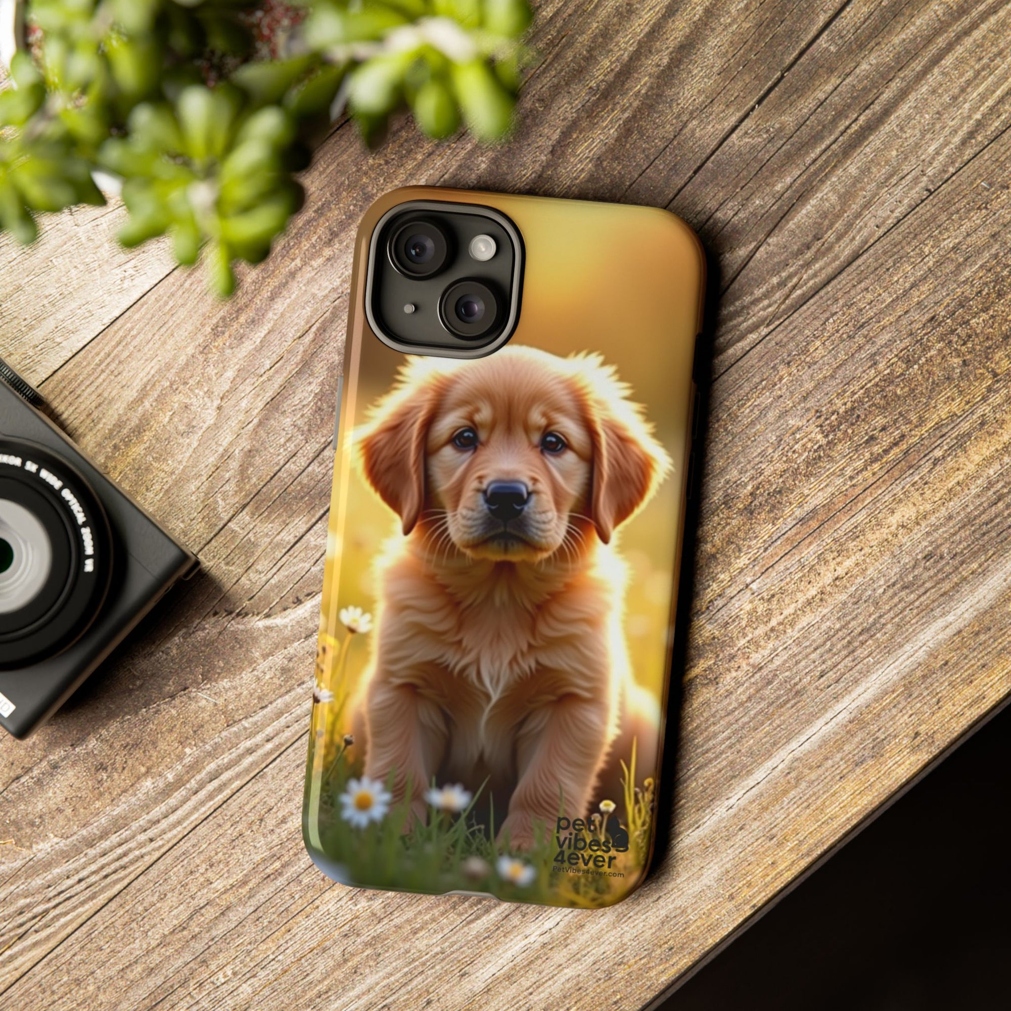 Golden Retriever Phone Case, Cute Dog Phone Cover, Pet Lover Gift, Tough Phone Cases, Puppy Design Mobile Protector