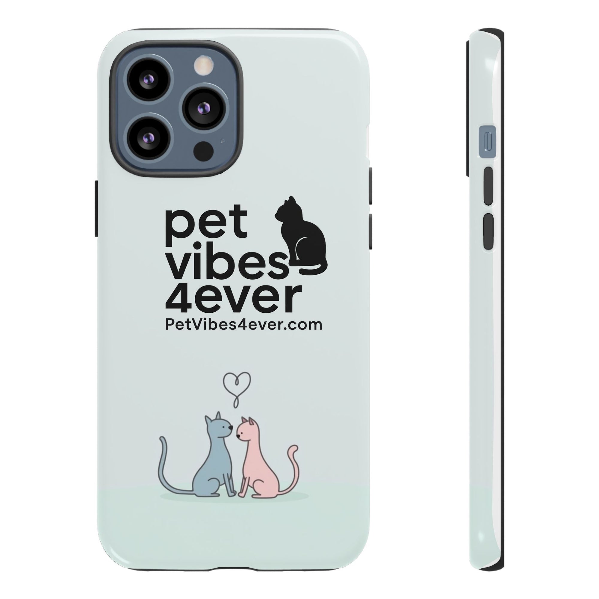 Pet Lover Phone Case - Cute Cat Lover Gift, Animal Protective Cover, Pet Vibes Merchandise, Birthday Present, Custom Phone Accessory