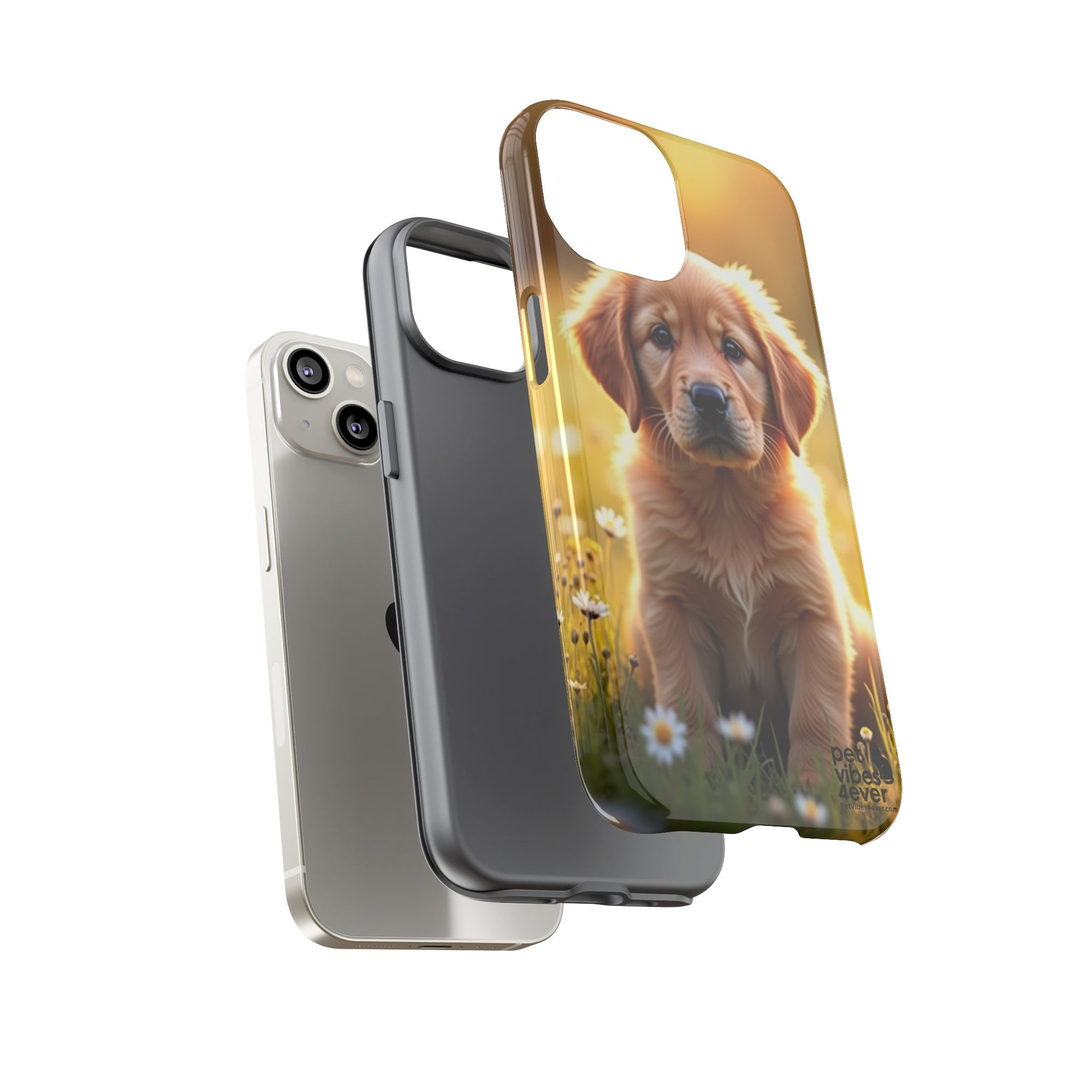 Golden Retriever Phone Case, Cute Dog Phone Cover, Pet Lover Gift, Tough Phone Cases, Puppy Design Mobile Protector