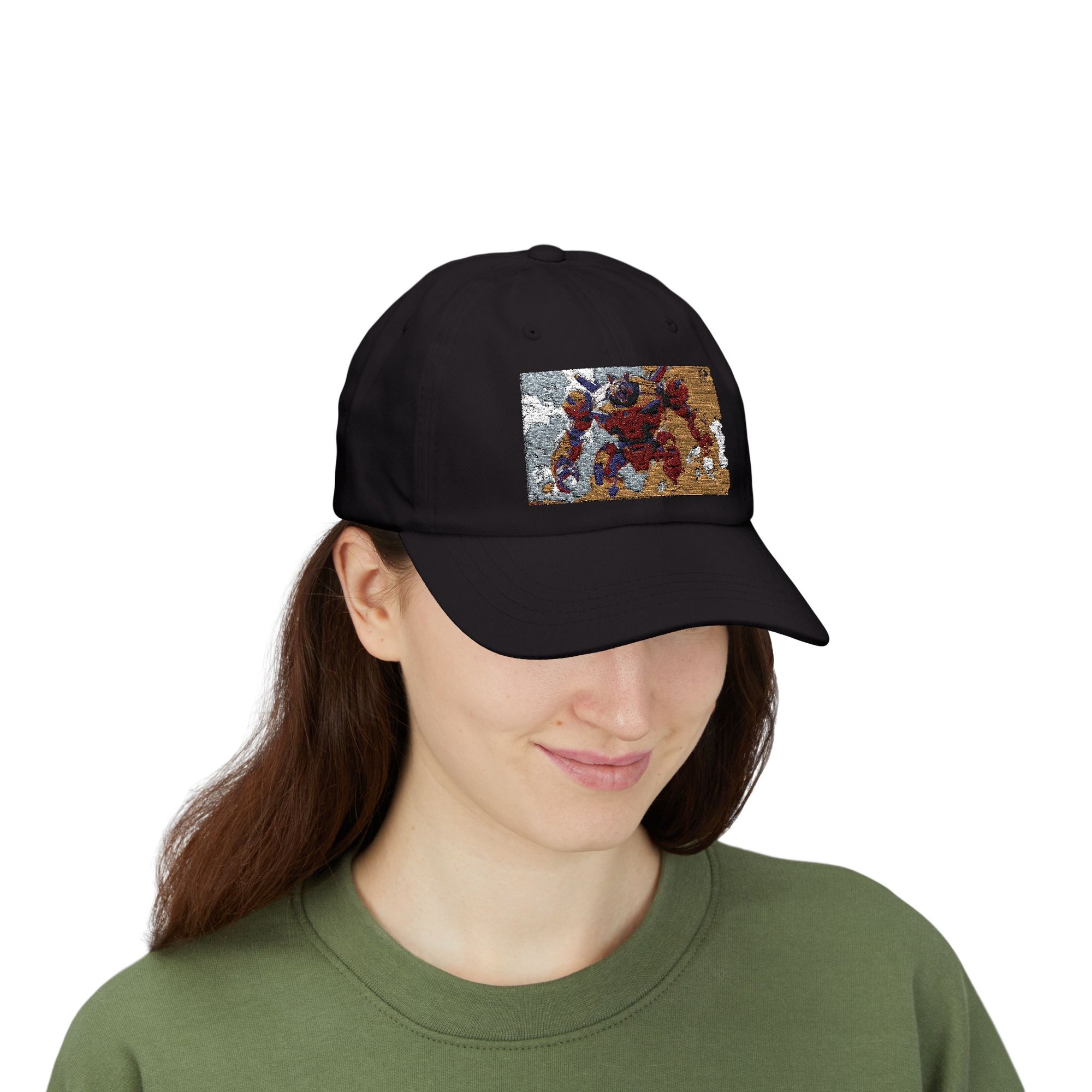 Classic Dad Cap with Colorful Design, Casual Dad Hat, Cool Cap for Summer, Gifts for Fathers Day, Unique Fashion Accessory