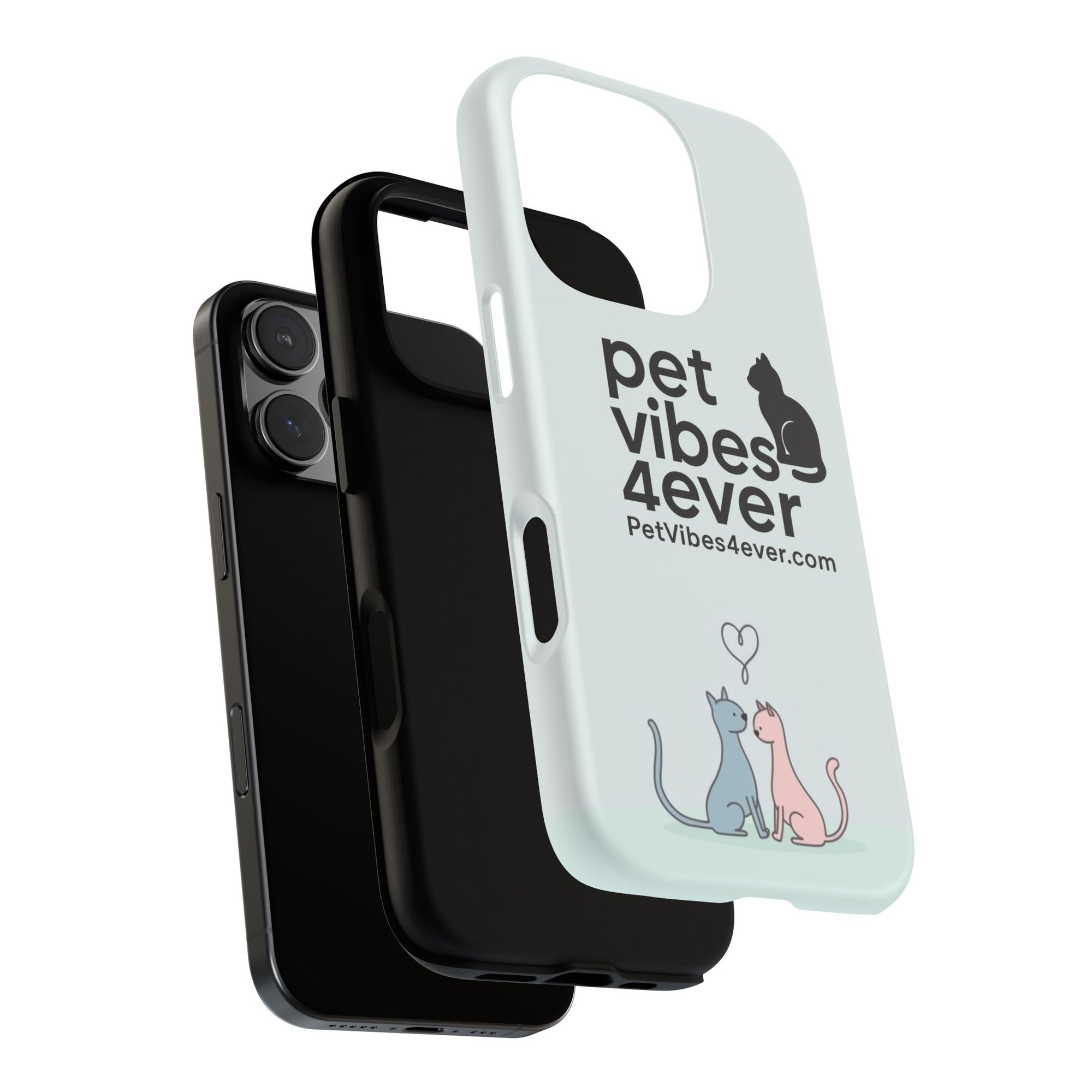 Pet Lover Phone Case - Cute Cat Lover Gift, Animal Protective Cover, Pet Vibes Merchandise, Birthday Present, Custom Phone Accessory