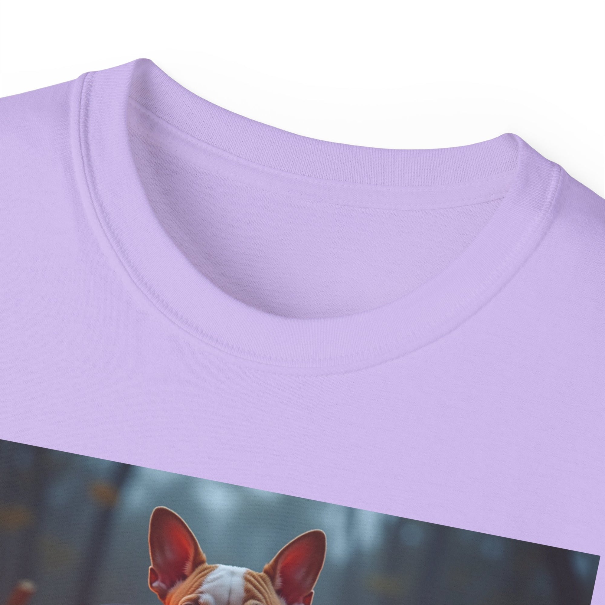 Halloween Dog Graphic Tee, Pumpkin Shirt, Fall Apparel, Casual Wear for Pet Lovers, Unisex Halloween T-Shirt