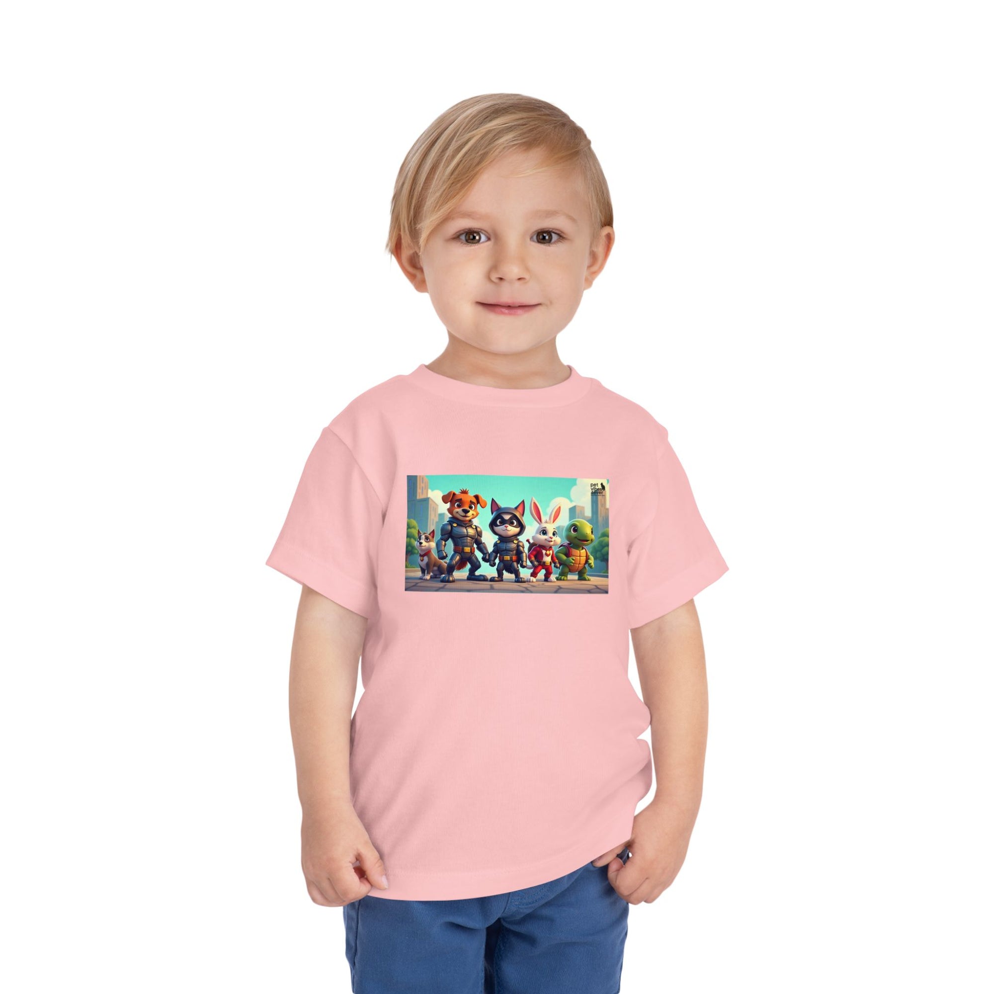 Adventurous Toddler Tee with Fun Characters | Perfect for Playdates, Birthdays, and Everyday Fun, Kids' T-Shirt, Cartoon Tee, Playful [...]