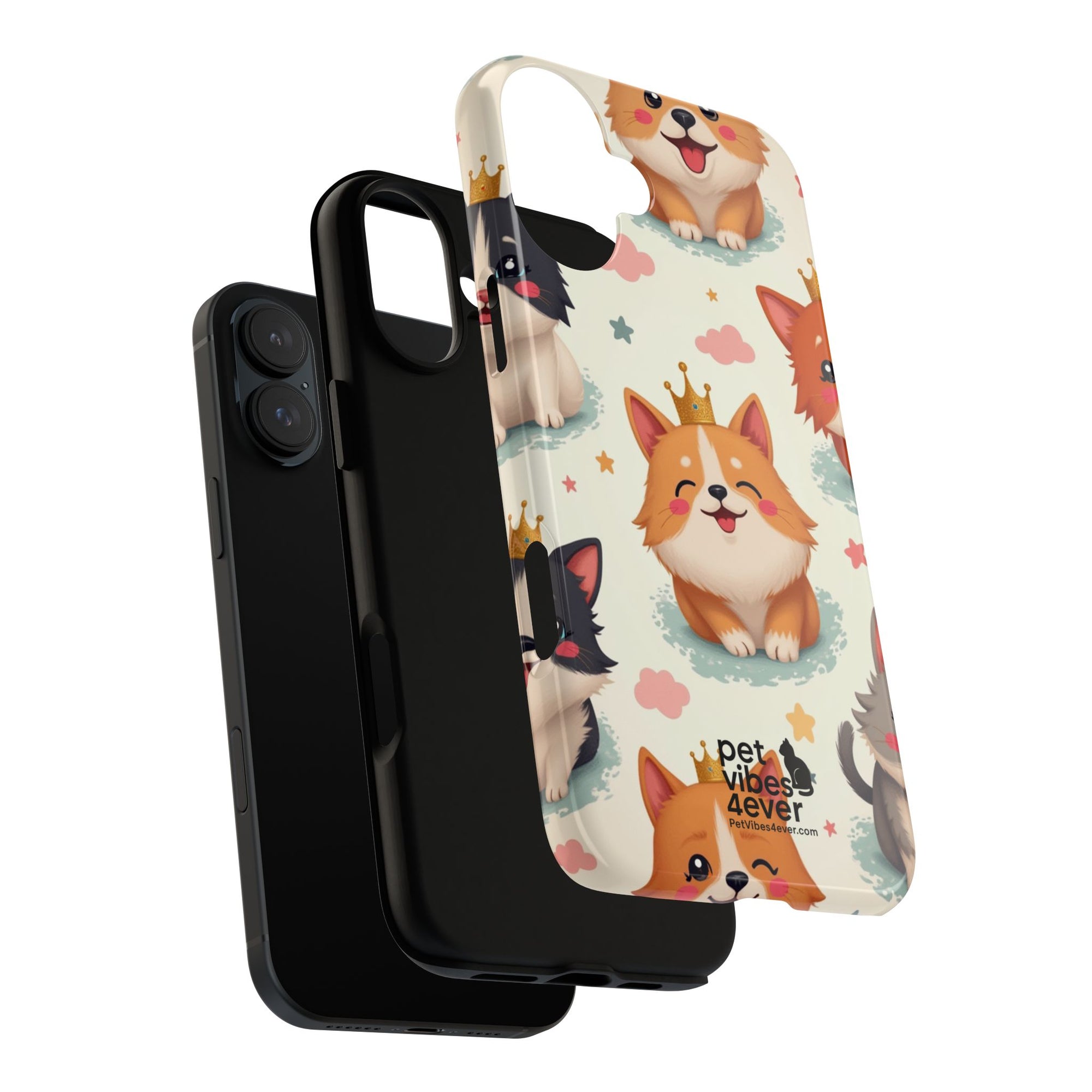 Cute Pet Phone Case, Dog Lover Accessory, Cat Phone Cover, Gift for Animal Lovers, Birthday Present, Pet Vibes Forever