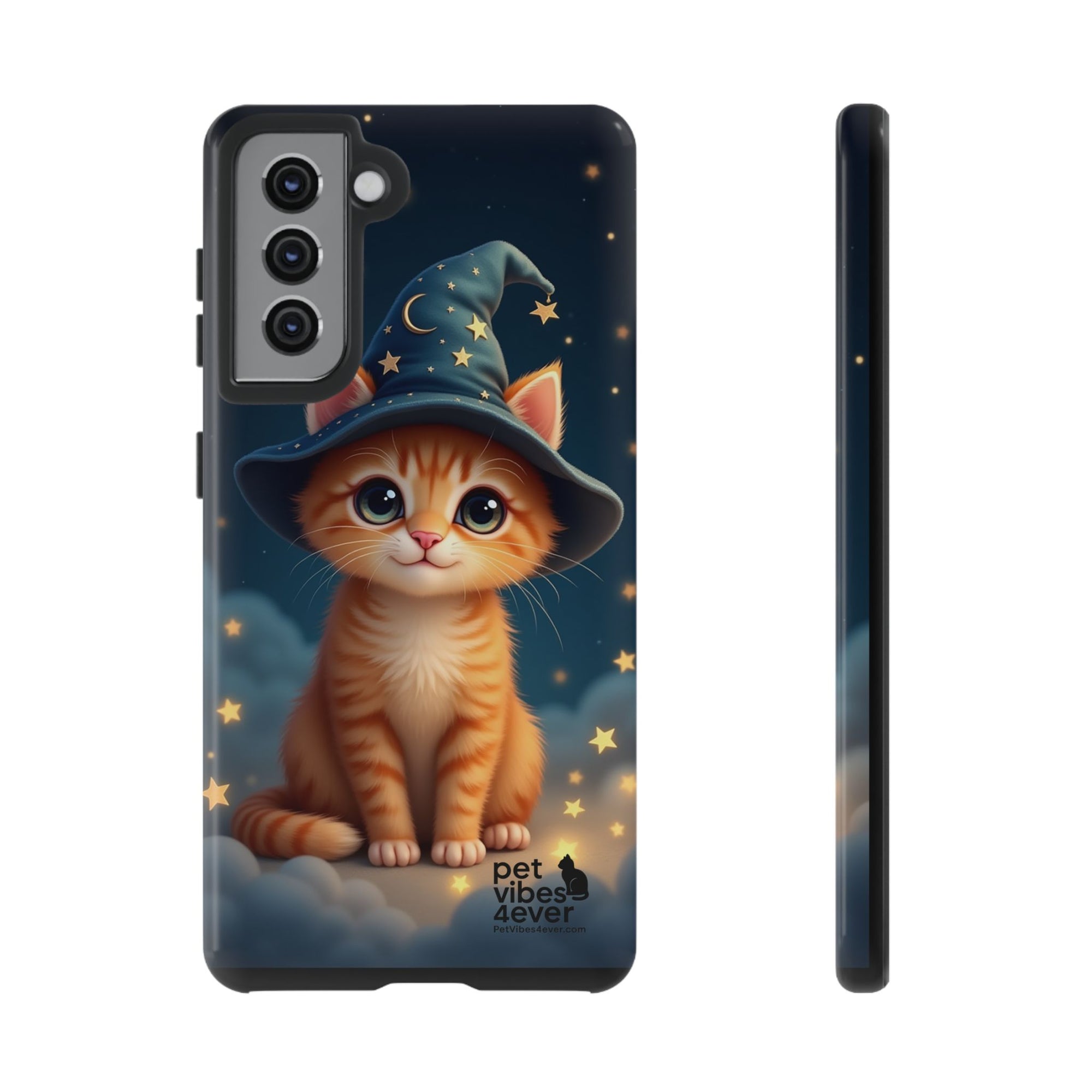 Cat-Themed Phone Case, Magical Cat Case, Pet Lover Gift, Cute Animal Accessories, Birthday Present For Cat Owners