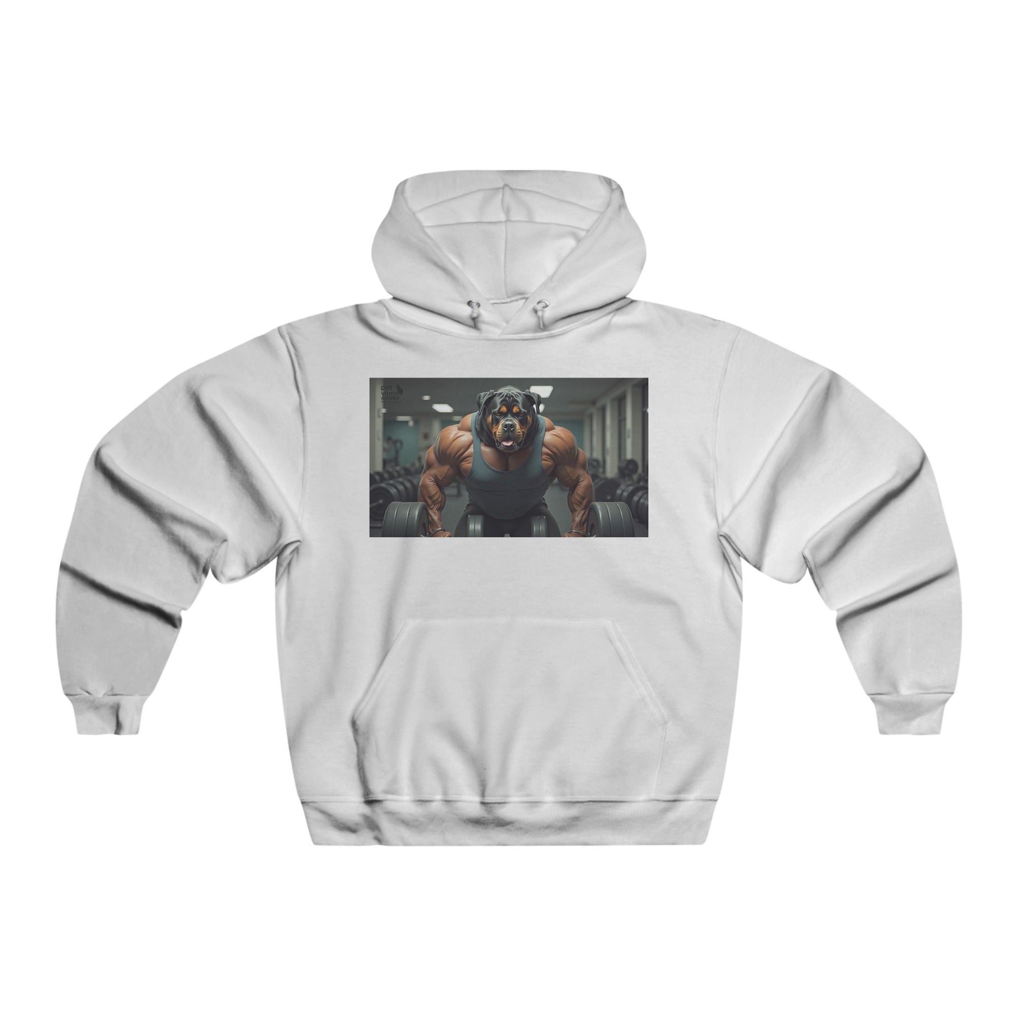 Muscle Motivation Hoodie, Gym Sweatshirt, Fitness Apparel, Workout Gear, Bodybuilding Hoodie